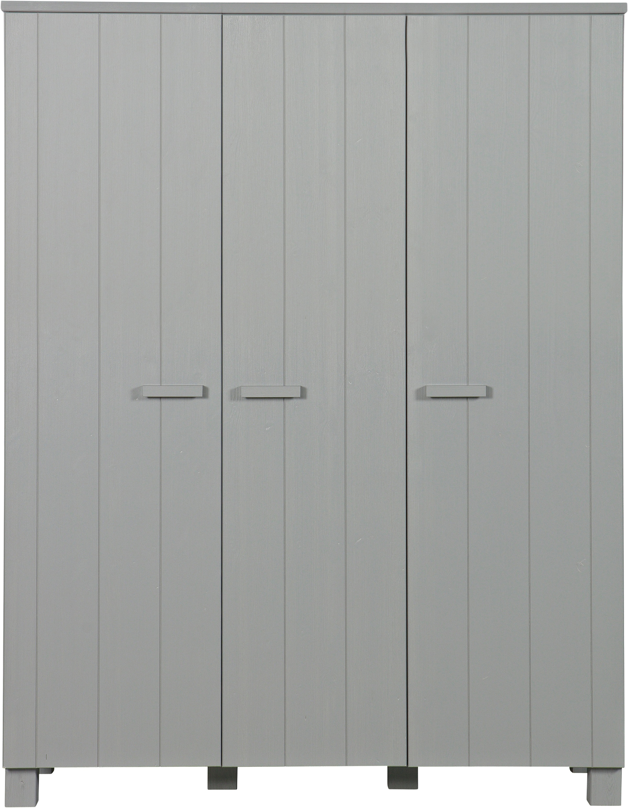 WOOOD Garderobenschrank »Dennis Mehrzweckschrank mit gebürsteter Oberfläche« FSC® Kiefer massiv, gebürstet, Höhe 202 cm