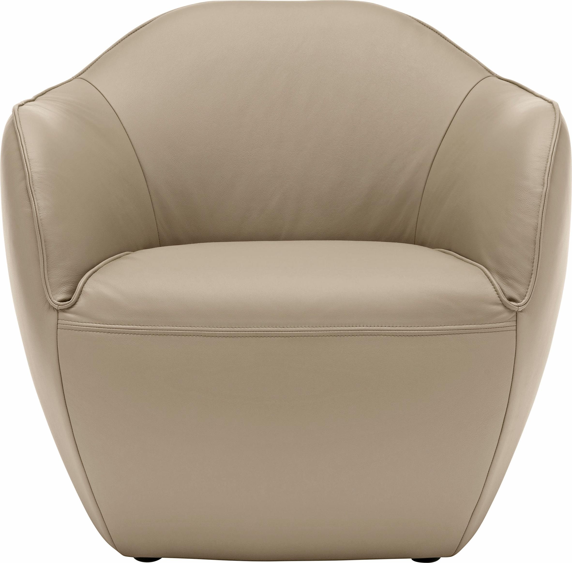 Creation BY ROLF BENZ Sessel »CR.480 Designsessel, Loungesessel«, Wahlweise aus Leder oder Chenille