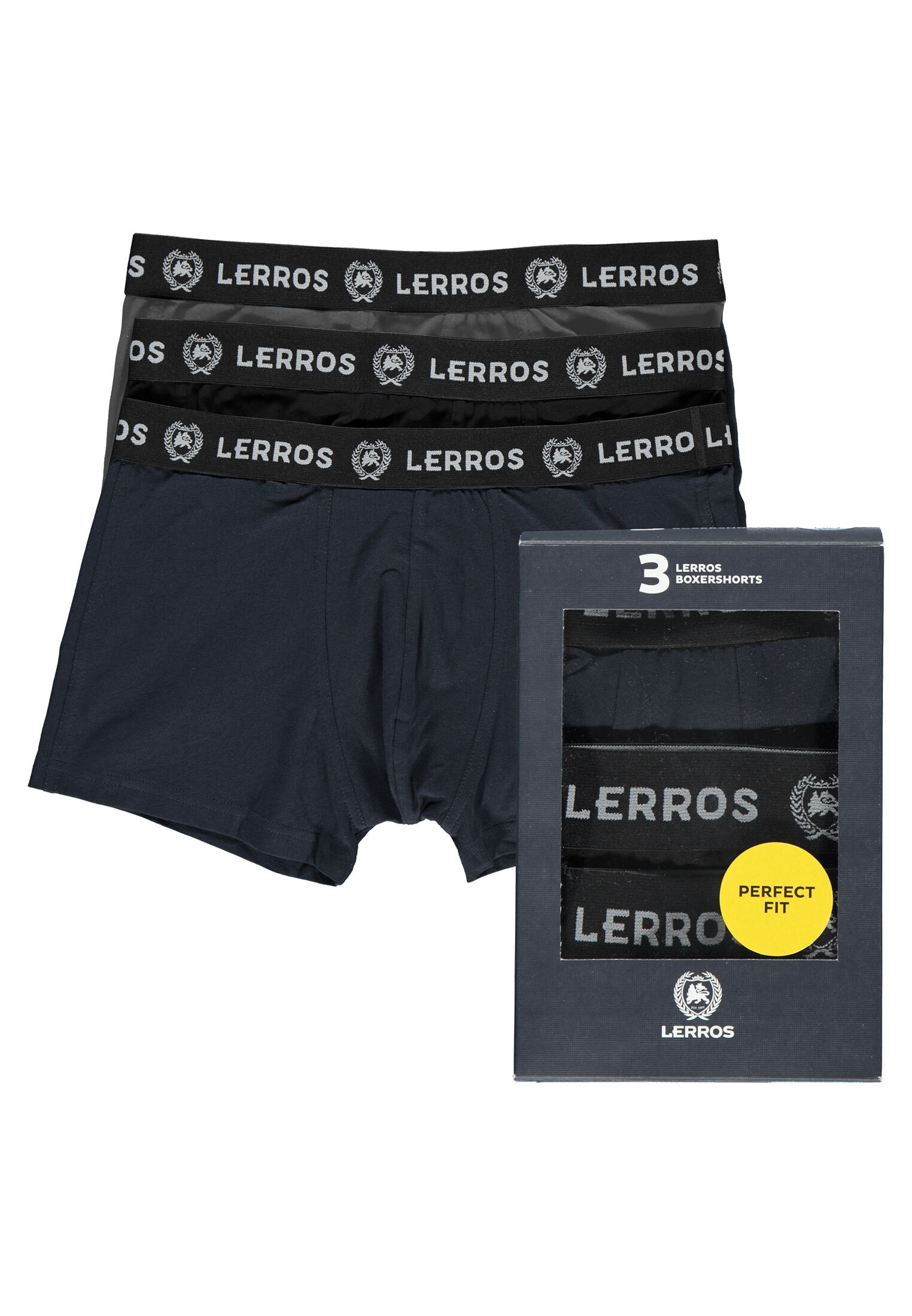 LERROS Boxershorts "Boxershorts Multicolor 3er Pack" günstig online kaufen