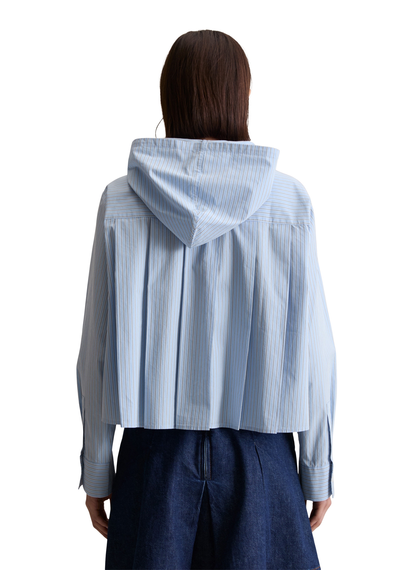 Marc O'Polo DENIM Langarmbluse »aus Papertouch Popeline«