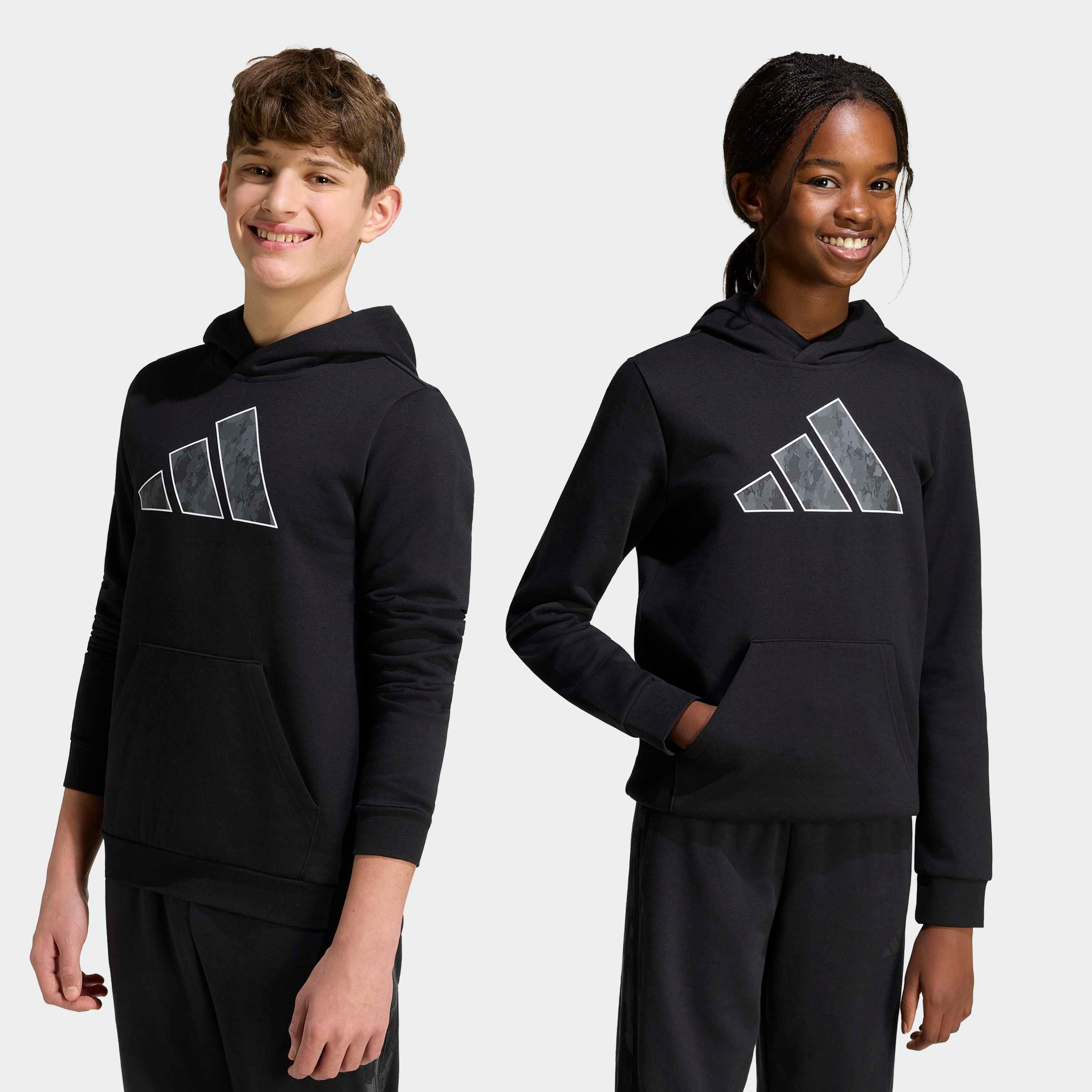 adidas Sportswear Kapuzensweatshirt »GRAFIK KIDS HOODIE, CAMOUFLAGE«, für Kinder, mit Kapuze, Rundhalsausschnitt, normale Länge
