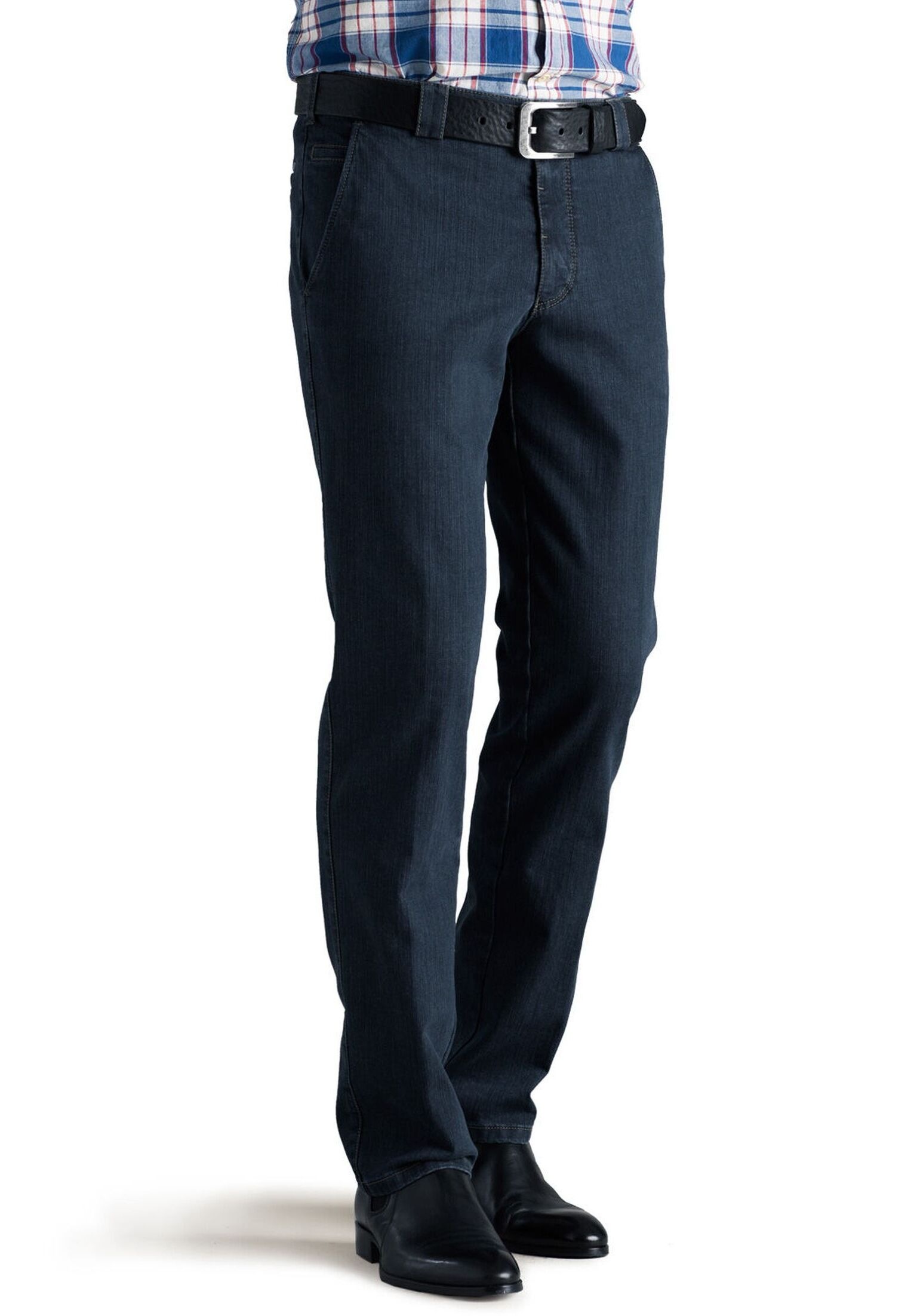 MEYER 5-Pocket-Jeans »Roma« aus Stretch-Denim mit Dehnbund