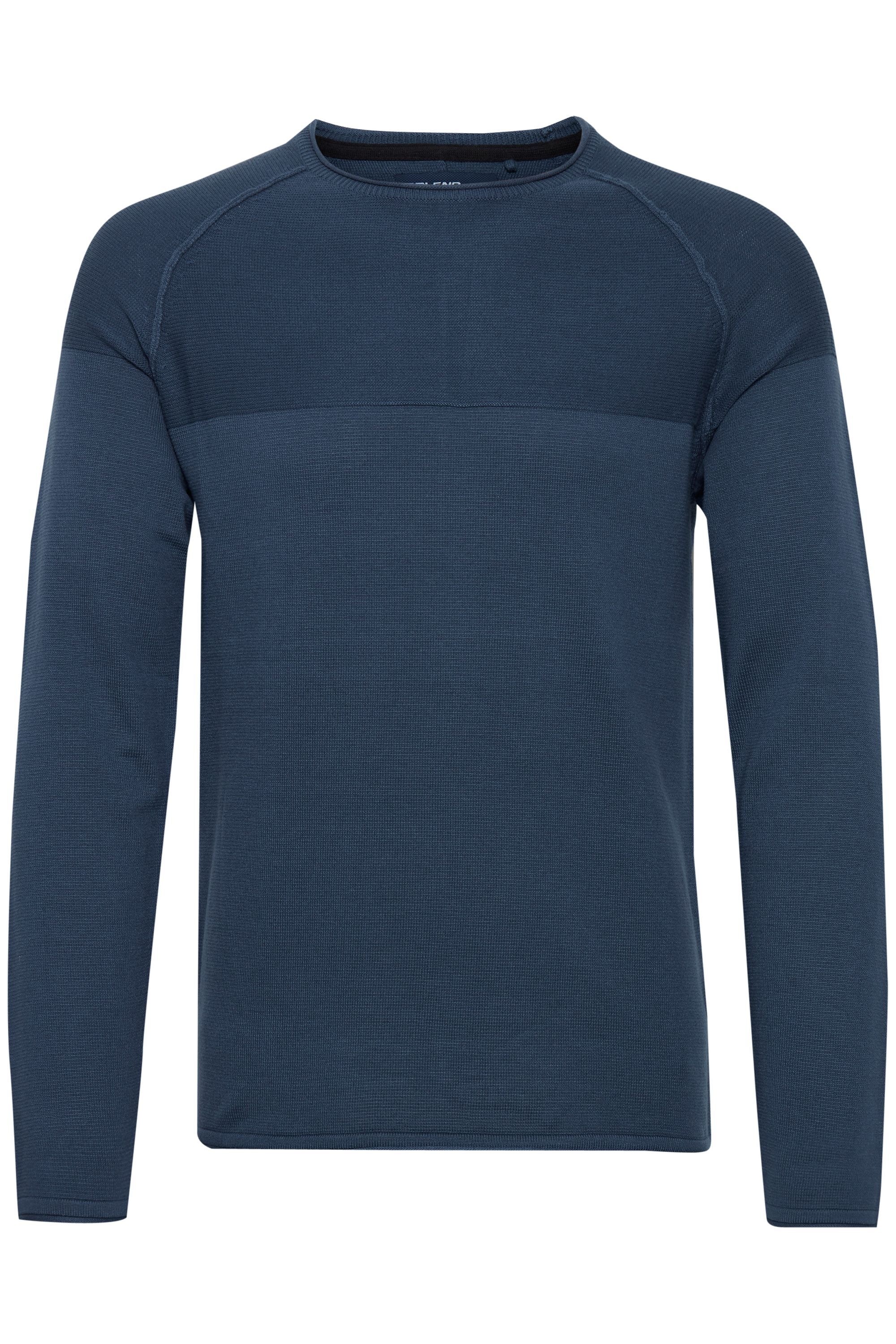 Blend Strickpullover "BHAdriano", Feinstrick-Pullover mit Ziernähten günstig online kaufen