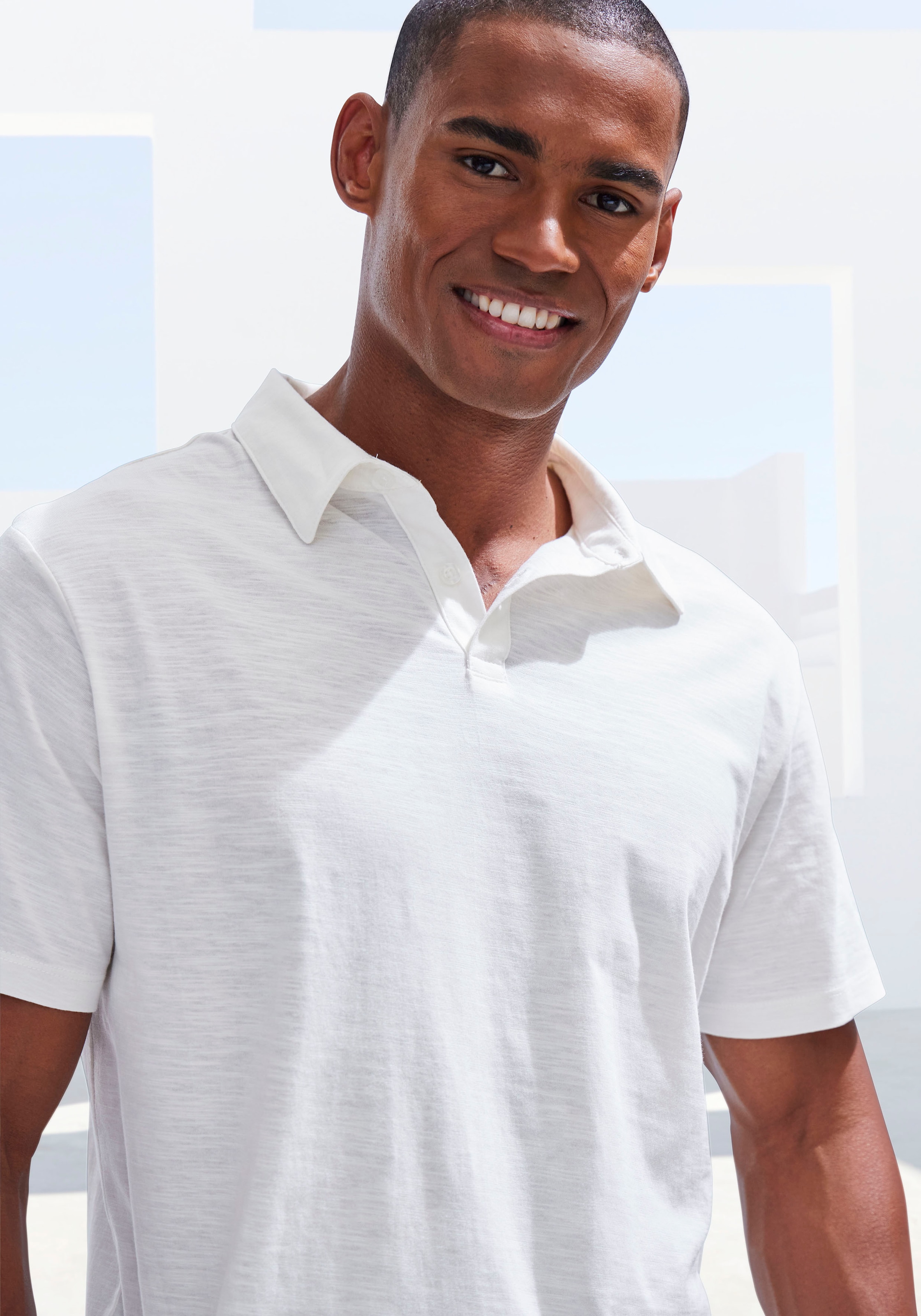 John Devin Poloshirt, aus besonderer slub-yarn Qualität