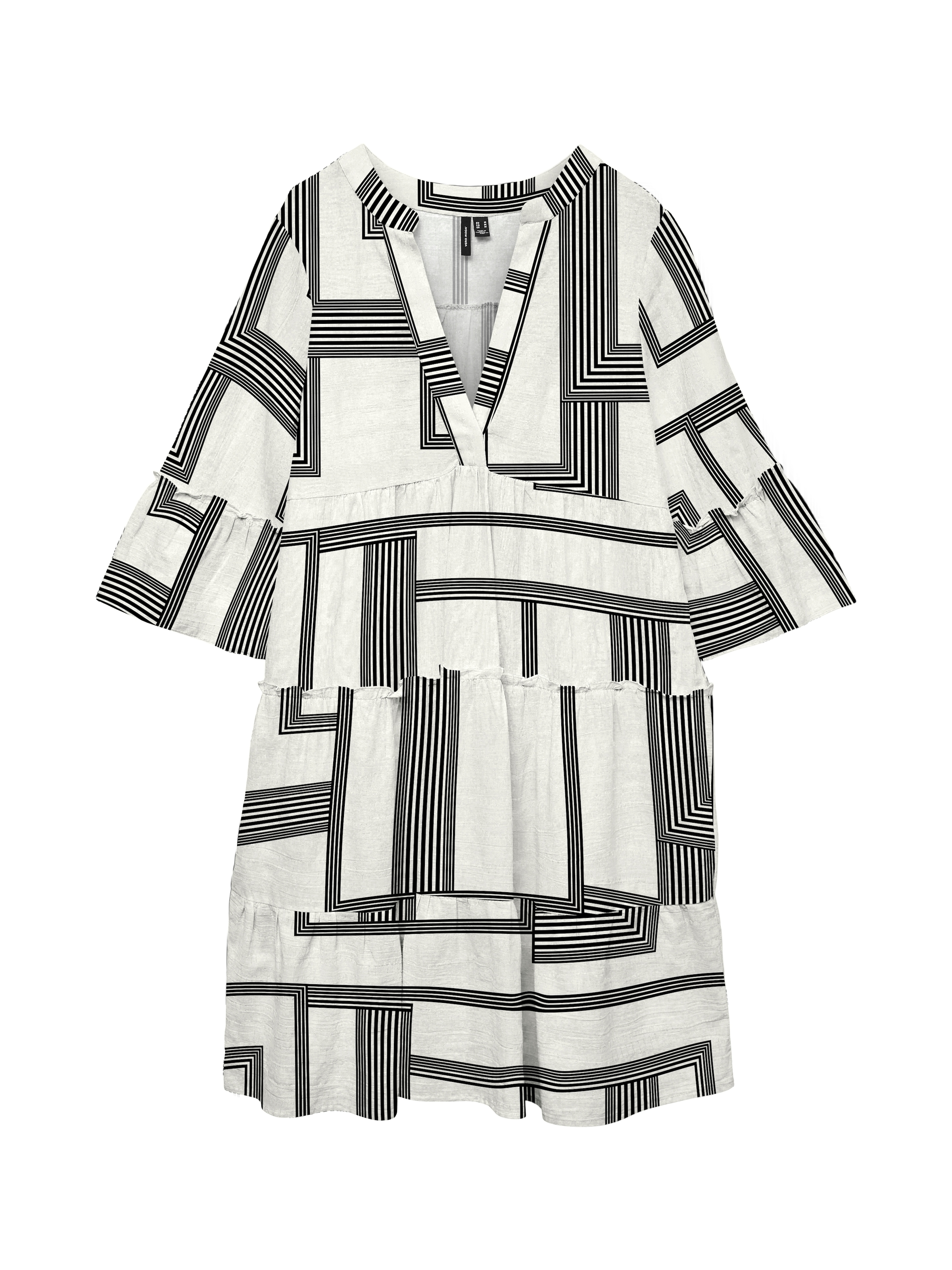 Vero Moda Tunikakleid »VMDICTHE 3/4 TUNIC EXP«, Sommerkleid, mit Volant