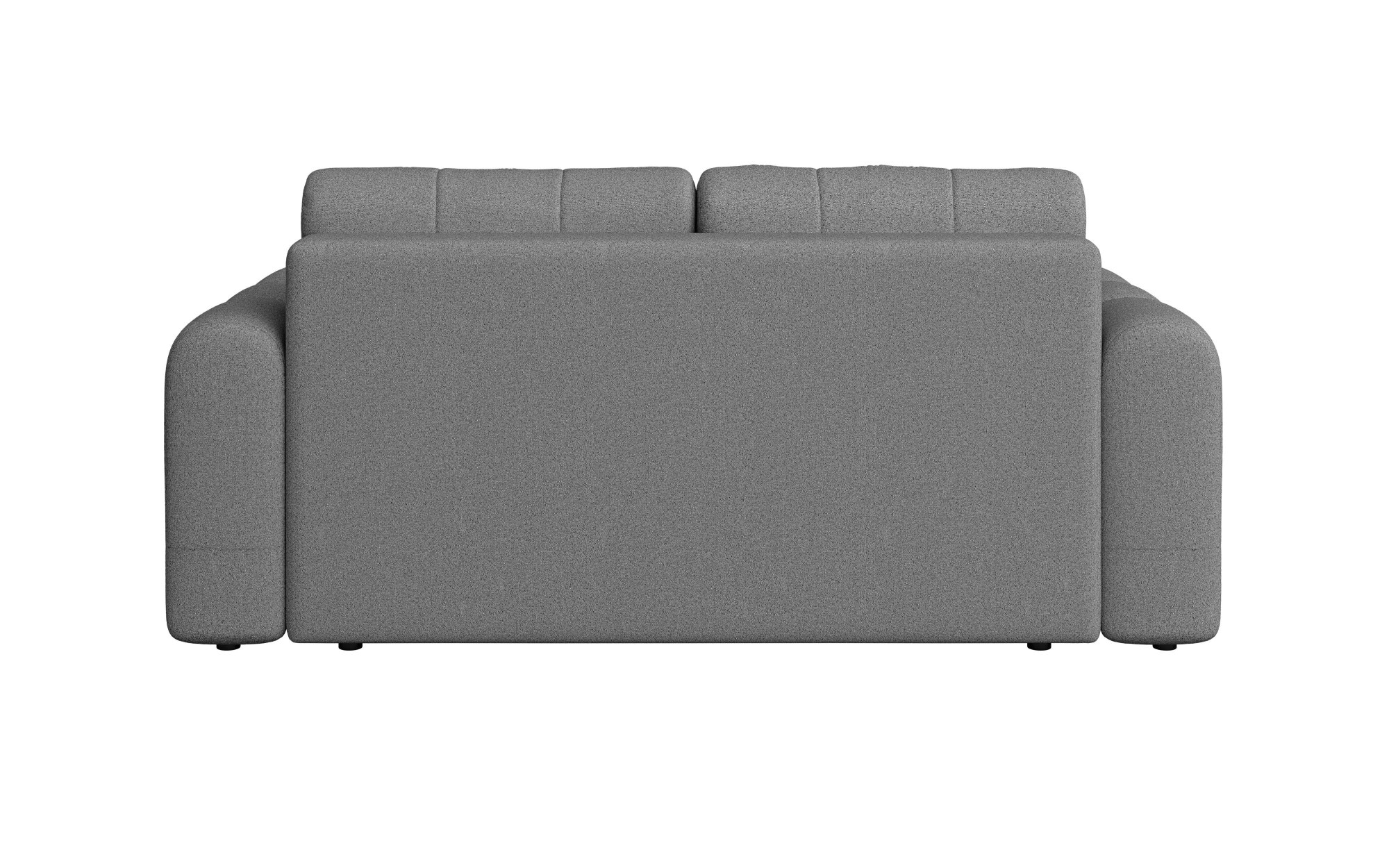 INOSIGN 2-Sitzer »Manilla, trendige Steppung, 2 Rückenkissen, B/T/H 195/107/91 cm«, mit Wellenunterfederung, in verschiedenen Materialien und Farben