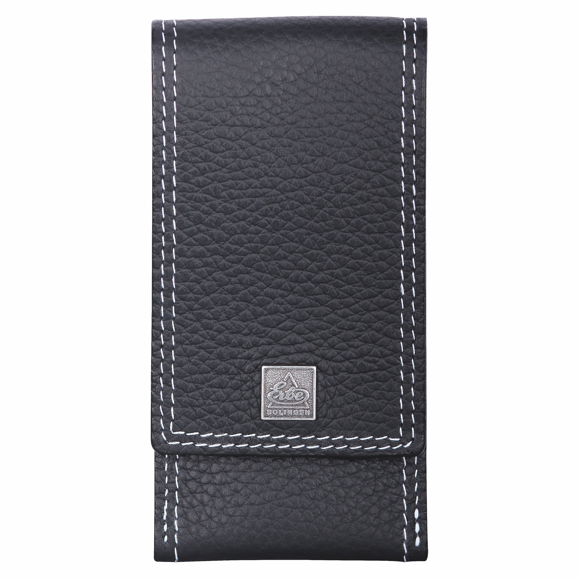 ERBE Maniküre-Etui »Colorado«, (Set, 3 tlg.), Echtleder, Kontrastnähte, Druckknopfverschluss, rostfreie Instrumente