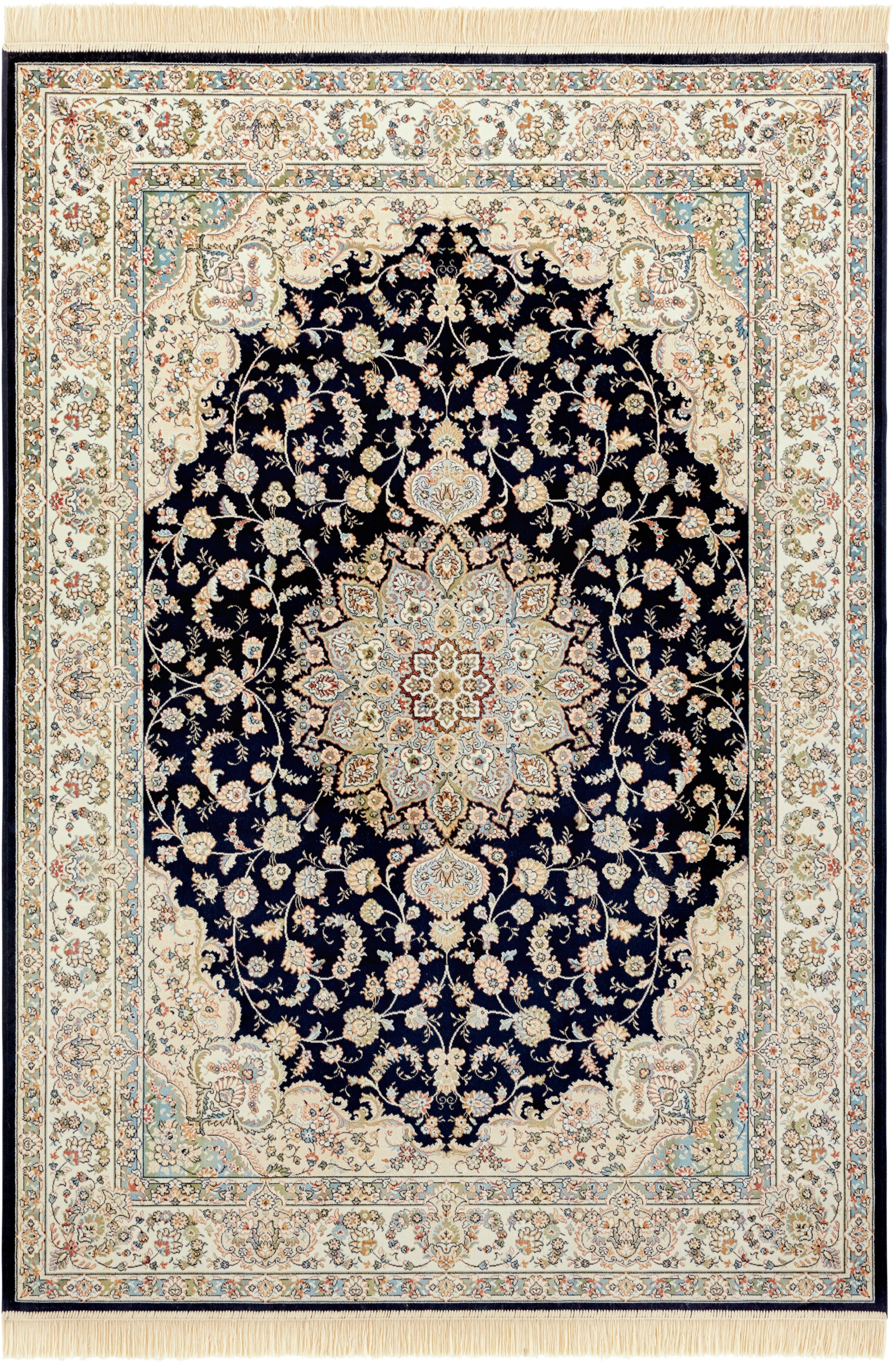 HANSE Home Teppich "Antik Nain" rechteckig 5 mm Höhe Orientalisch mit Frans günstig online kaufen