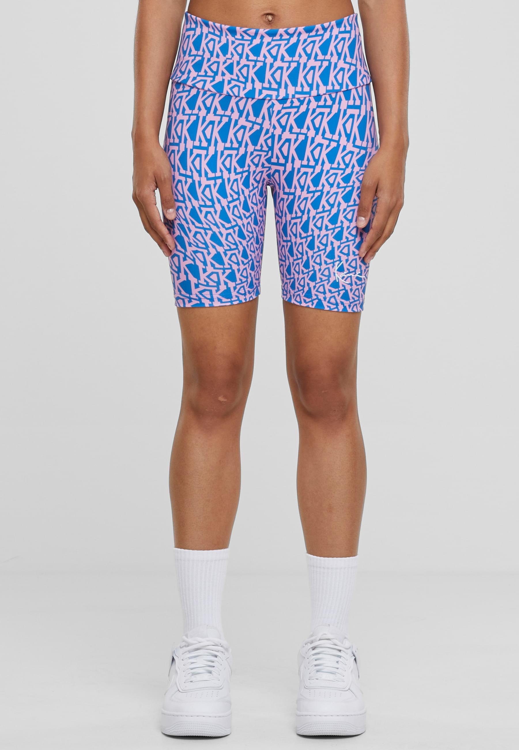 Karl Kani Leggings »Karl Kani Damen KW232-027-2 KK Woven Signature Psychedelic Biker«, (1 tlg.)