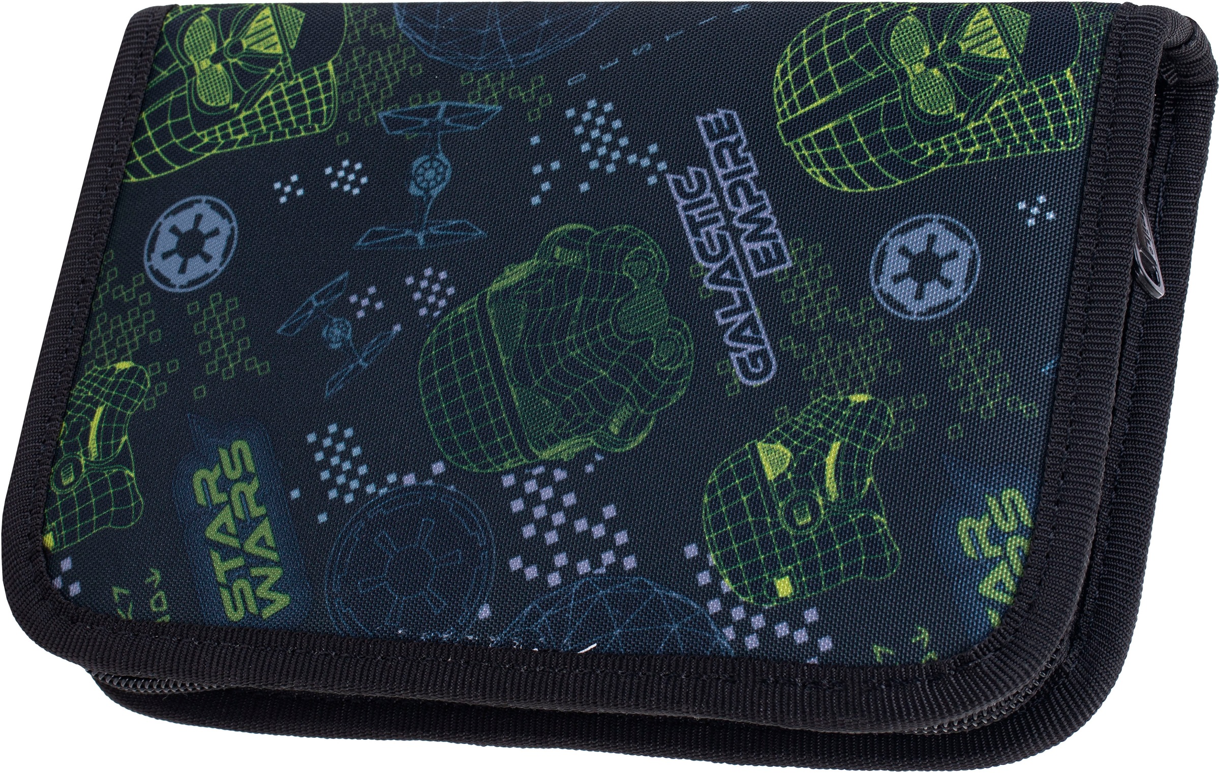 McNeill Schulranzen »Perfecto, Star Wars II«, reflektierende Streifen auf den Schultergurten-retroreflektierende Flächen, inkl. Federmäppchen, Turnbeutel, Schlamperrolle & Motivmagnet