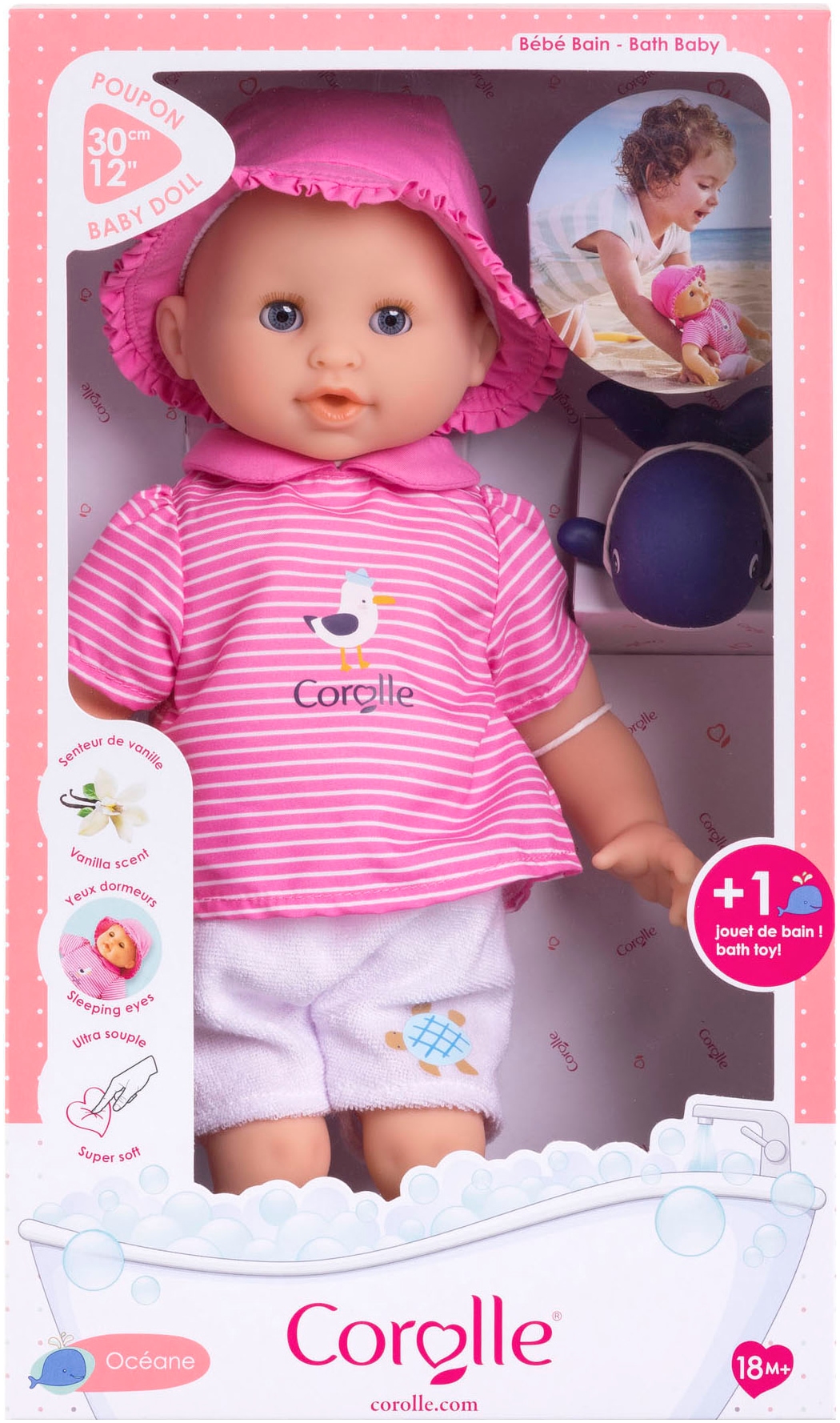 Corolle® Babypuppe »Mon Premiere Poupon Badebaby Oceane«, mit Vanilleduft