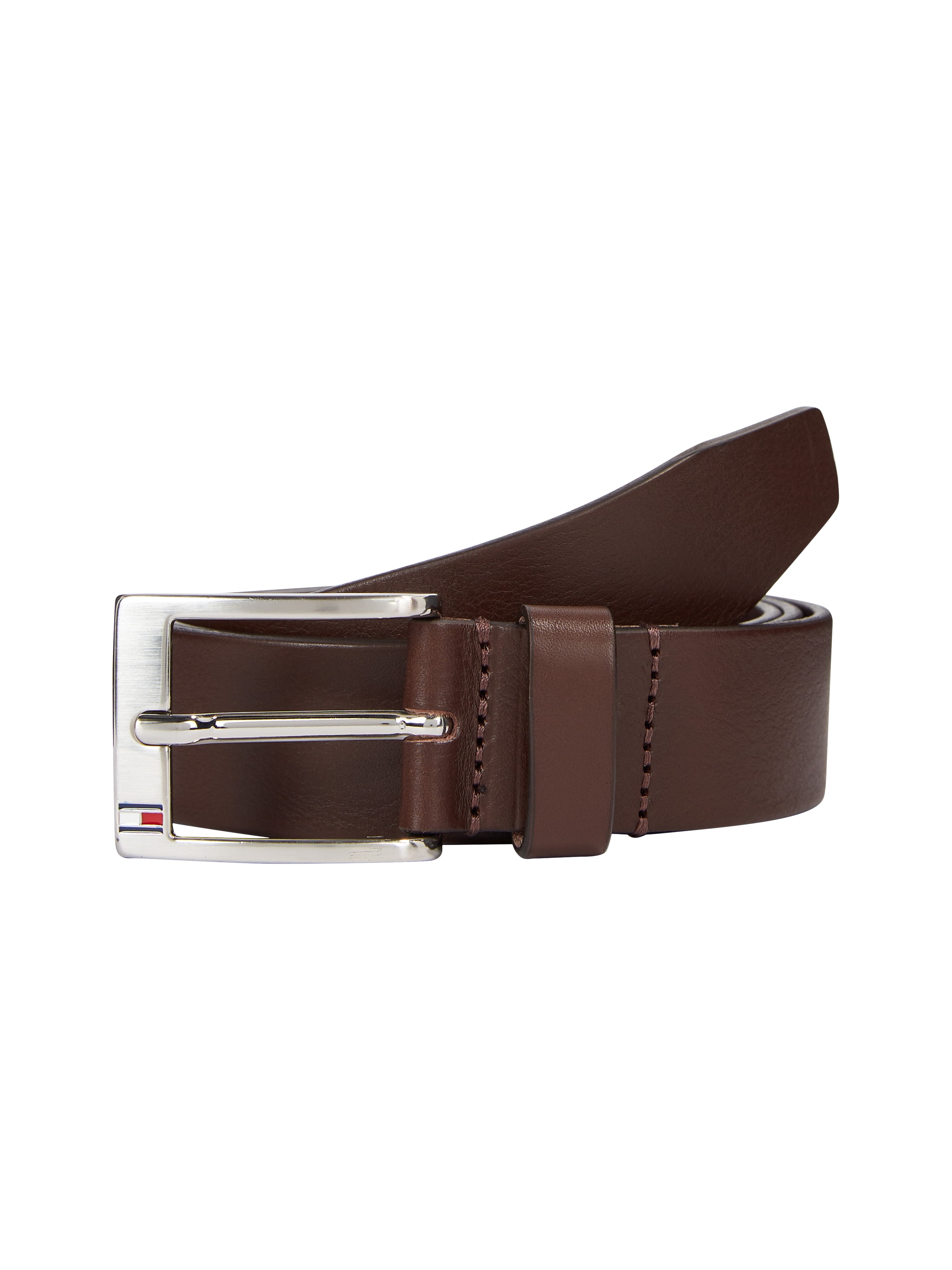 Tommy Hilfiger Ledergürtel "New Aly Belt 3,5 cm breit" mit quadratischer Lo günstig online kaufen