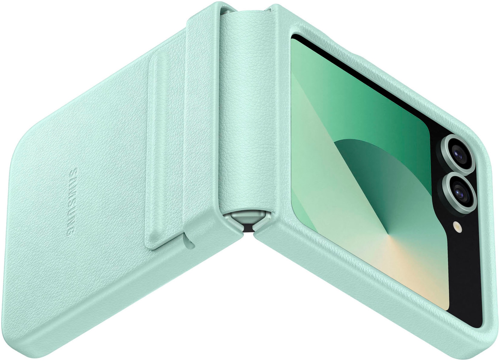 Samsung Backcover »Kindsuit Case für Galaxy Flip6, Gray«, Backcover, Schutzhülle, Handyschutzhülle, Case, Schutzcase, stoßfest