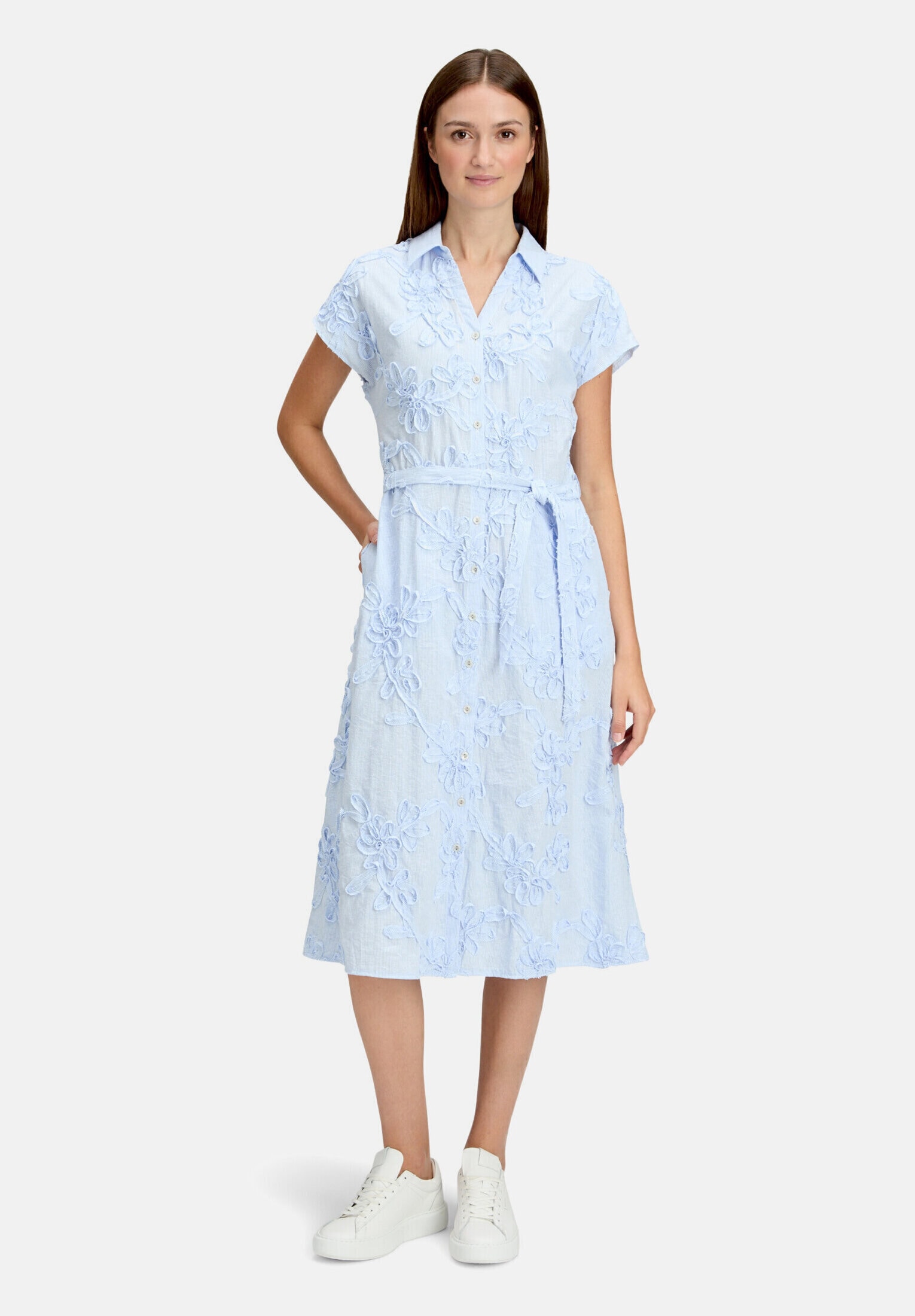 Betty&Co Sommerkleid "Damen mit Stickerei" Ohne Tasche