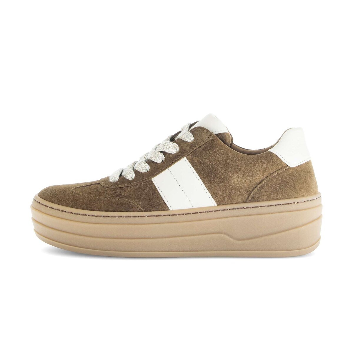 Gabor Sneaker "Sneaker low Materialmix Leder" günstig online kaufen