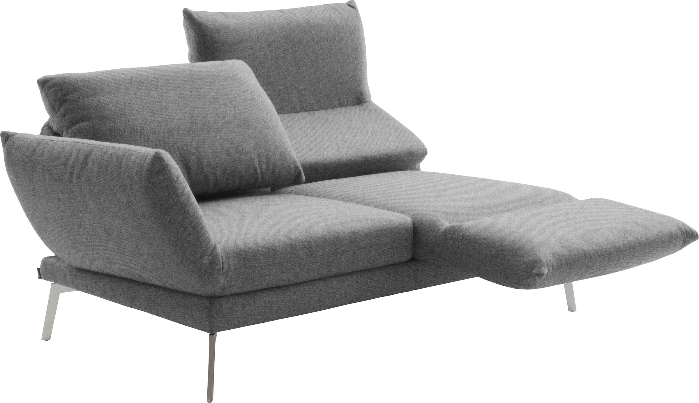 SCHÖNER WOHNEN-Kollektion 2,5-Sitzer »Spin, Multifunktionssofa, bequem und hochwertig verarbeitet«, Drehsitz-Funktion, USB-Anschluss, Armlehnfunktion, Rückenverstellung
