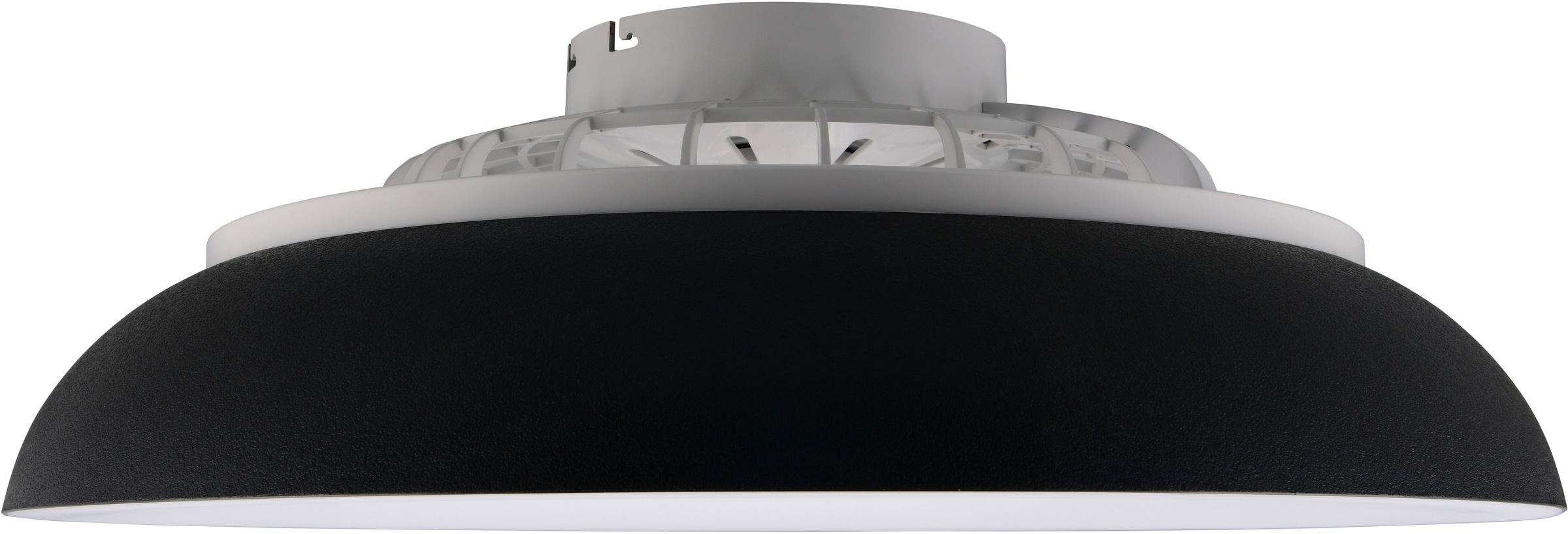 REALITY Leuchten LED Deckenleuchte »SVAERHOLT mit Ventilator, großer Deckenventilator Ø 60cm mit RGB Licht« LED-Board 1 Stk. RGB | warmweiß - kaltweiß 5-Stufen Ventilator Fernbedienung RGB Farbwechsel 4500 Lumen CCT