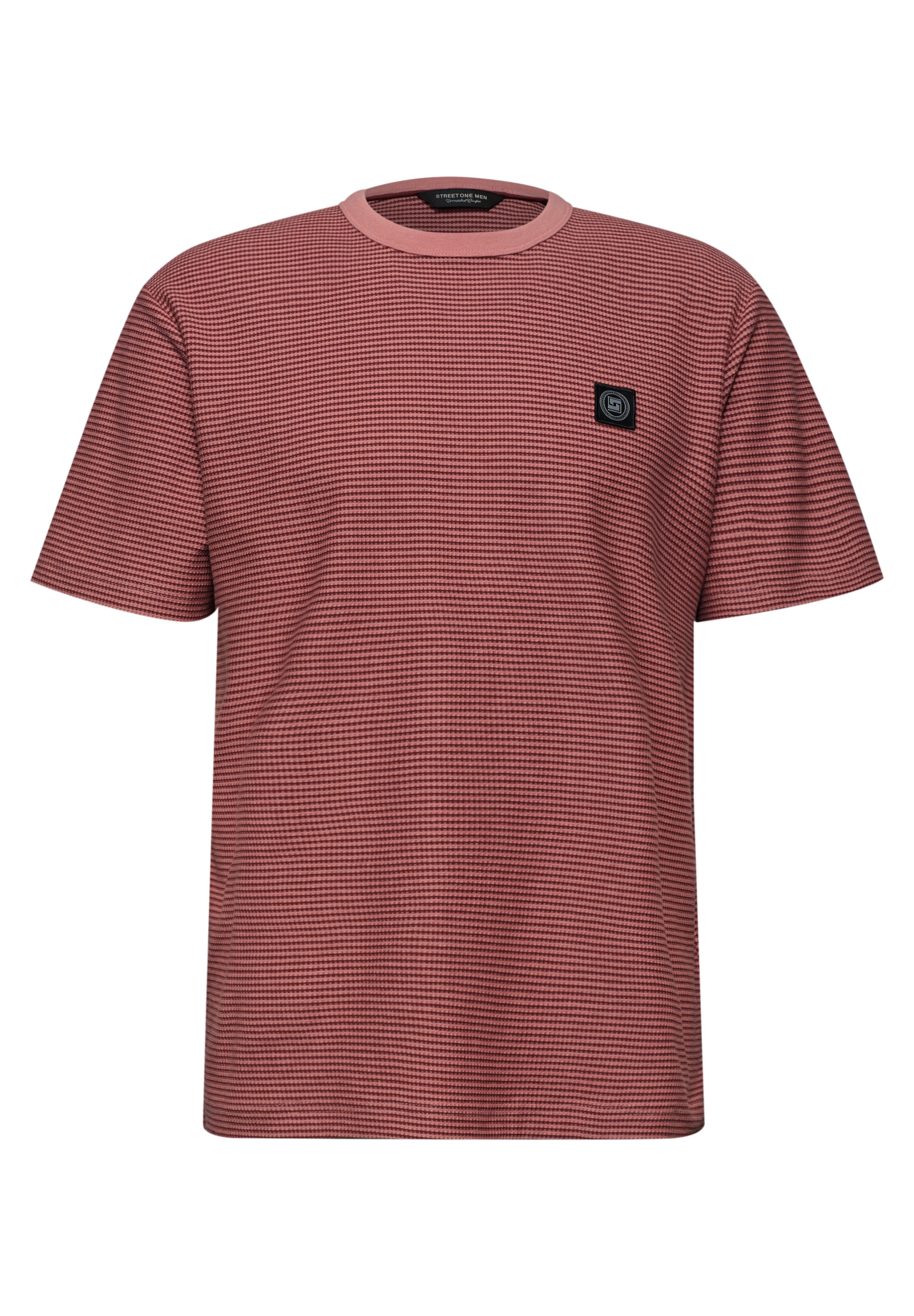 STREET ONE MEN T-Shirt im soften Baumwoll-Mix