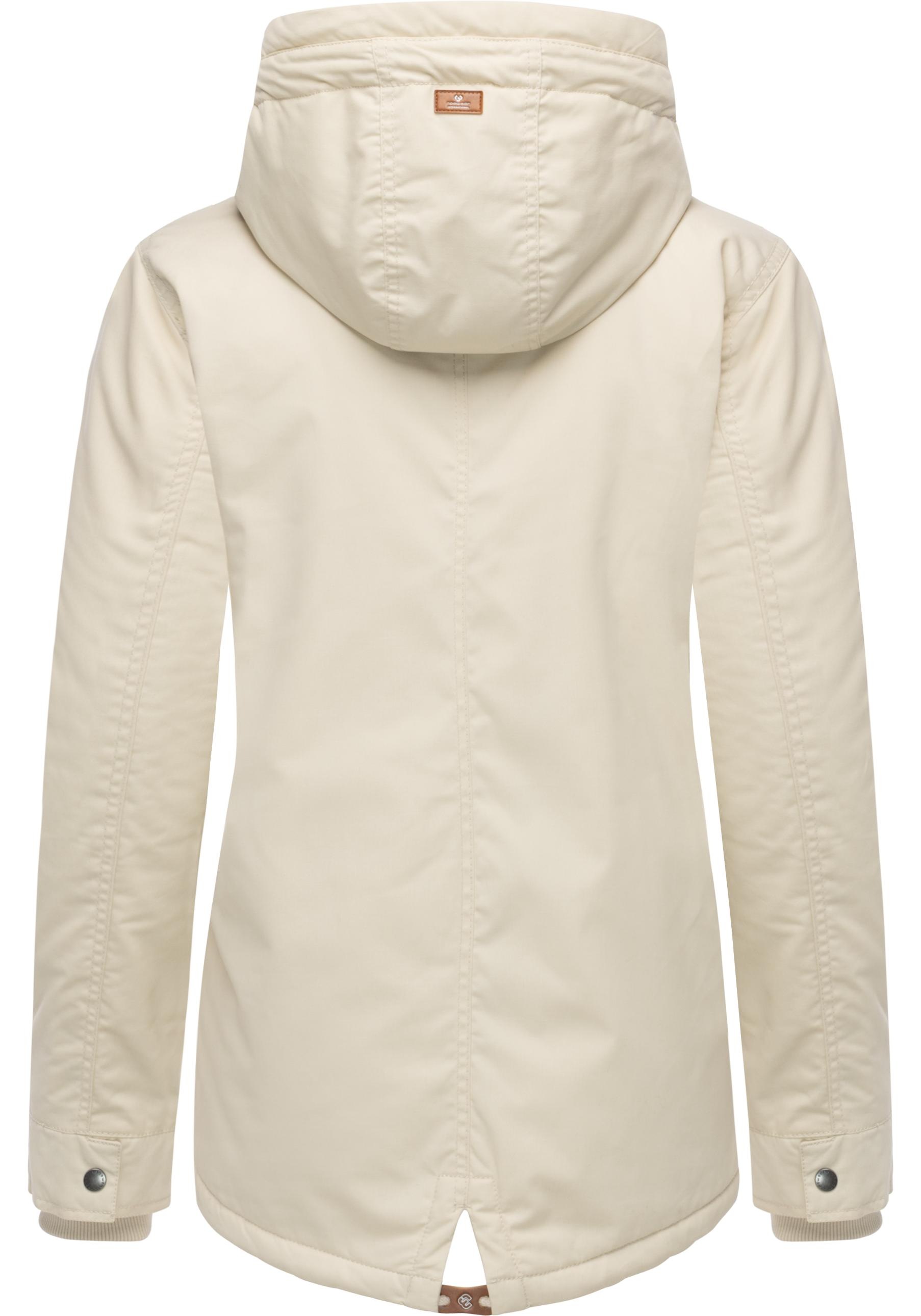 Ragwear Winterjacke »Parkker Warm YOUMODO«, mit Kapuze, Winter Parka mit kuscheligem Teddy-Innenfutter