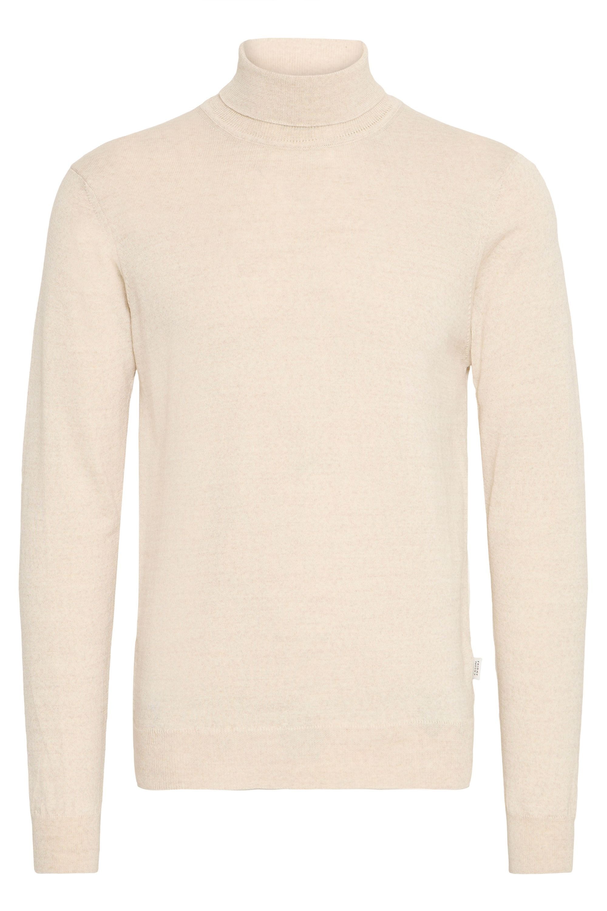 Casual Friday Strickfleece-Pullover "Strickpullover CFKonrad"