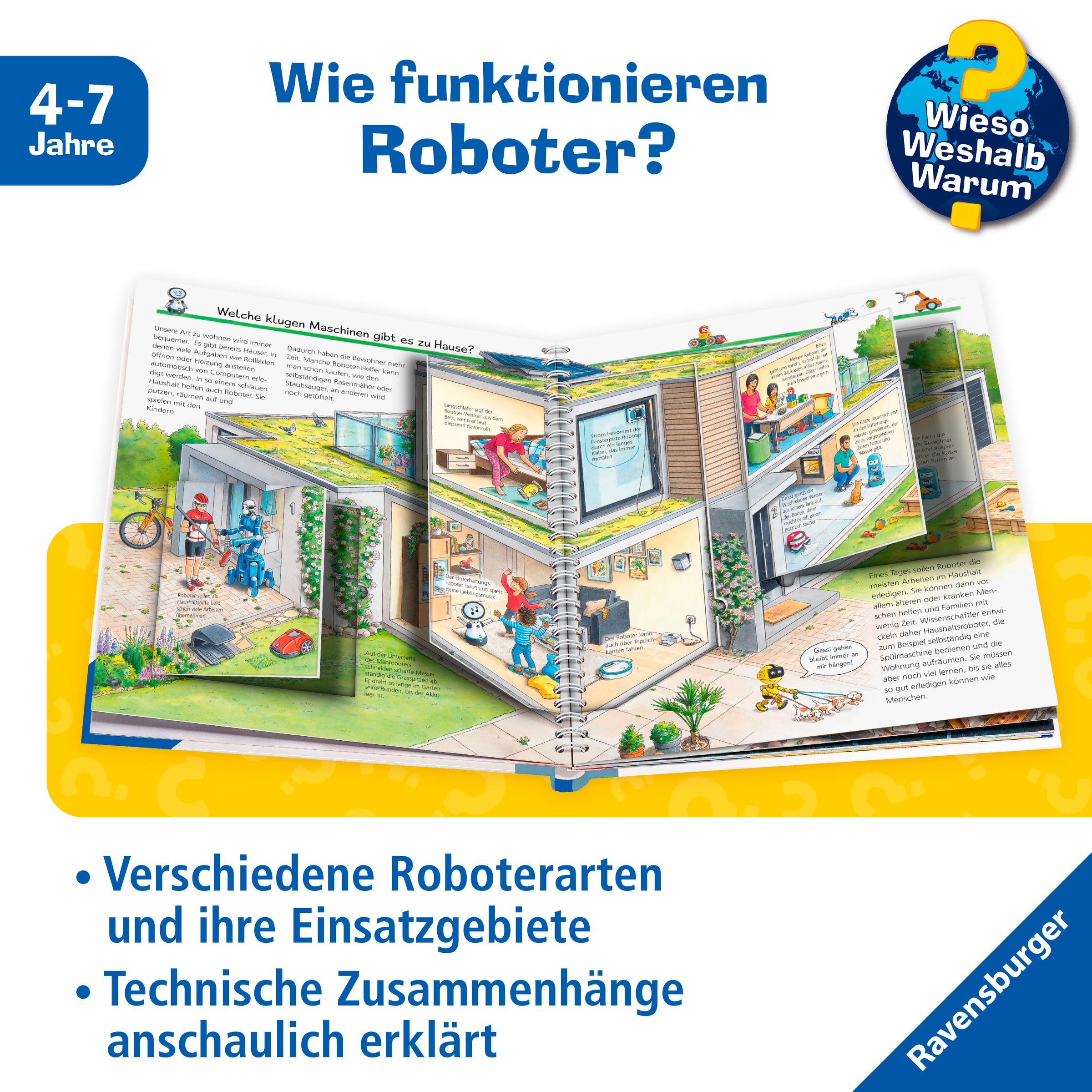 Ravensburger Buch »Wieso? Weshalb? Warum?, Band 47: Alles über Roboter«