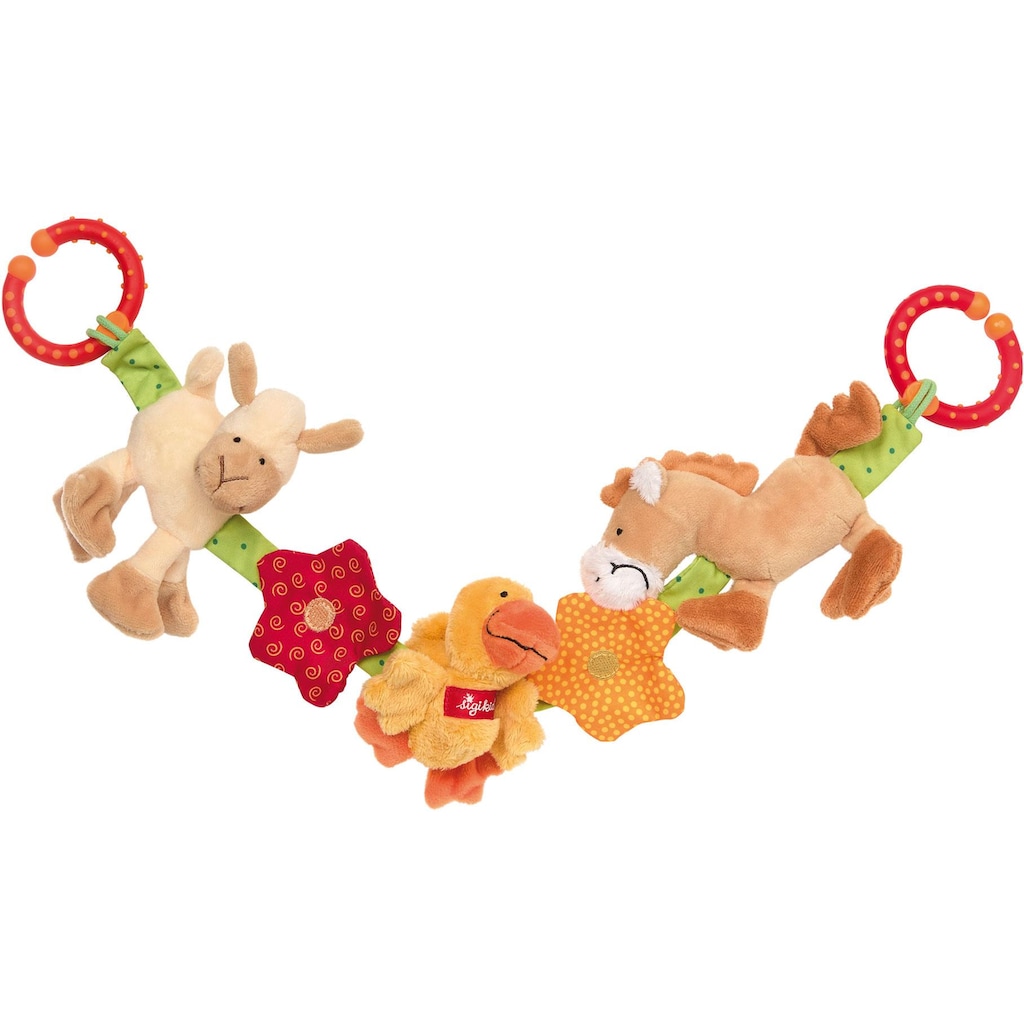 Sigikid Kinderwagenkette »Kuller Buller Farm«, (1 tlg.)