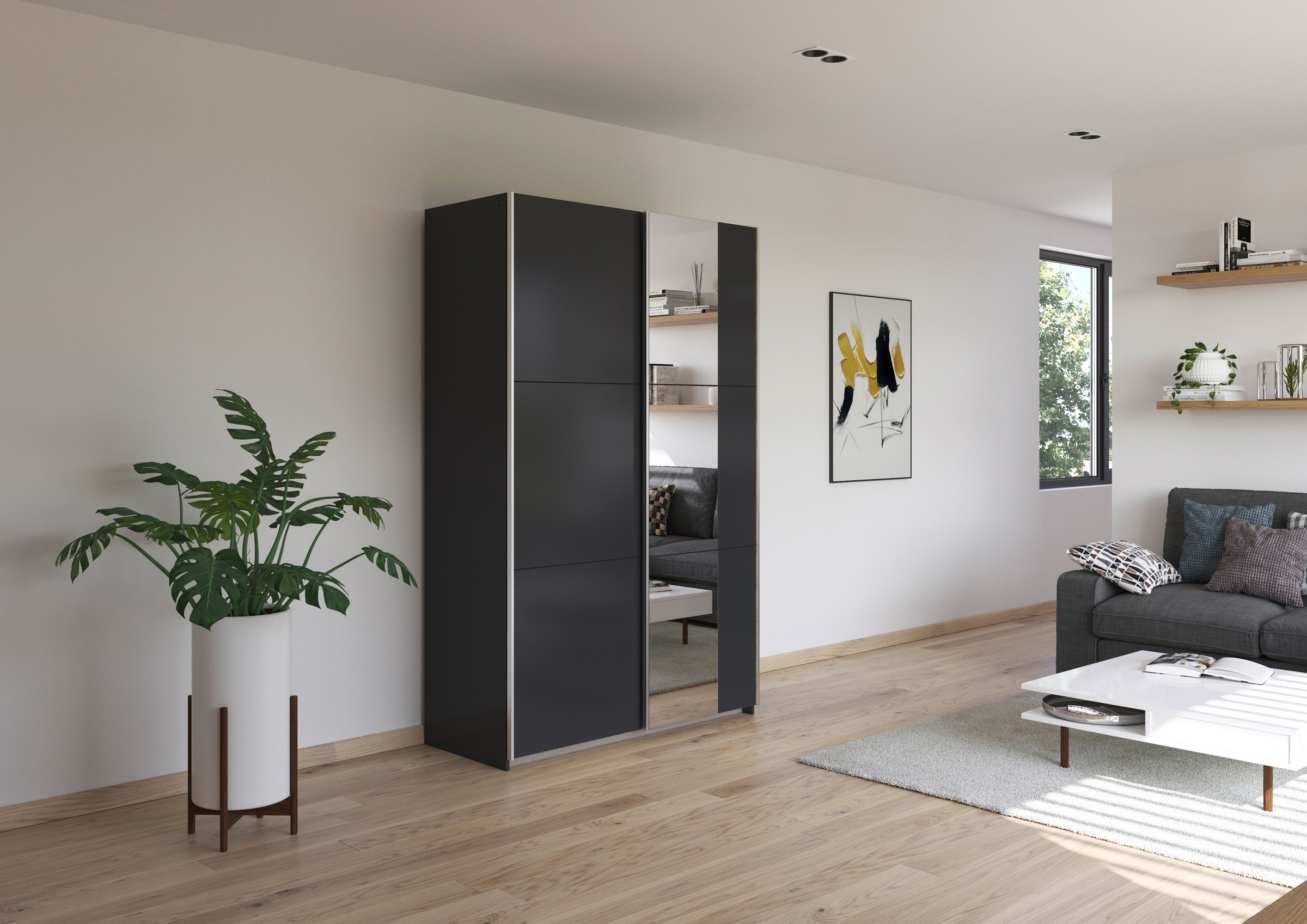 rauch Schwebetürenschrank "Kleiderschrank Drehtürenschrank Schrank Garderob günstig online kaufen