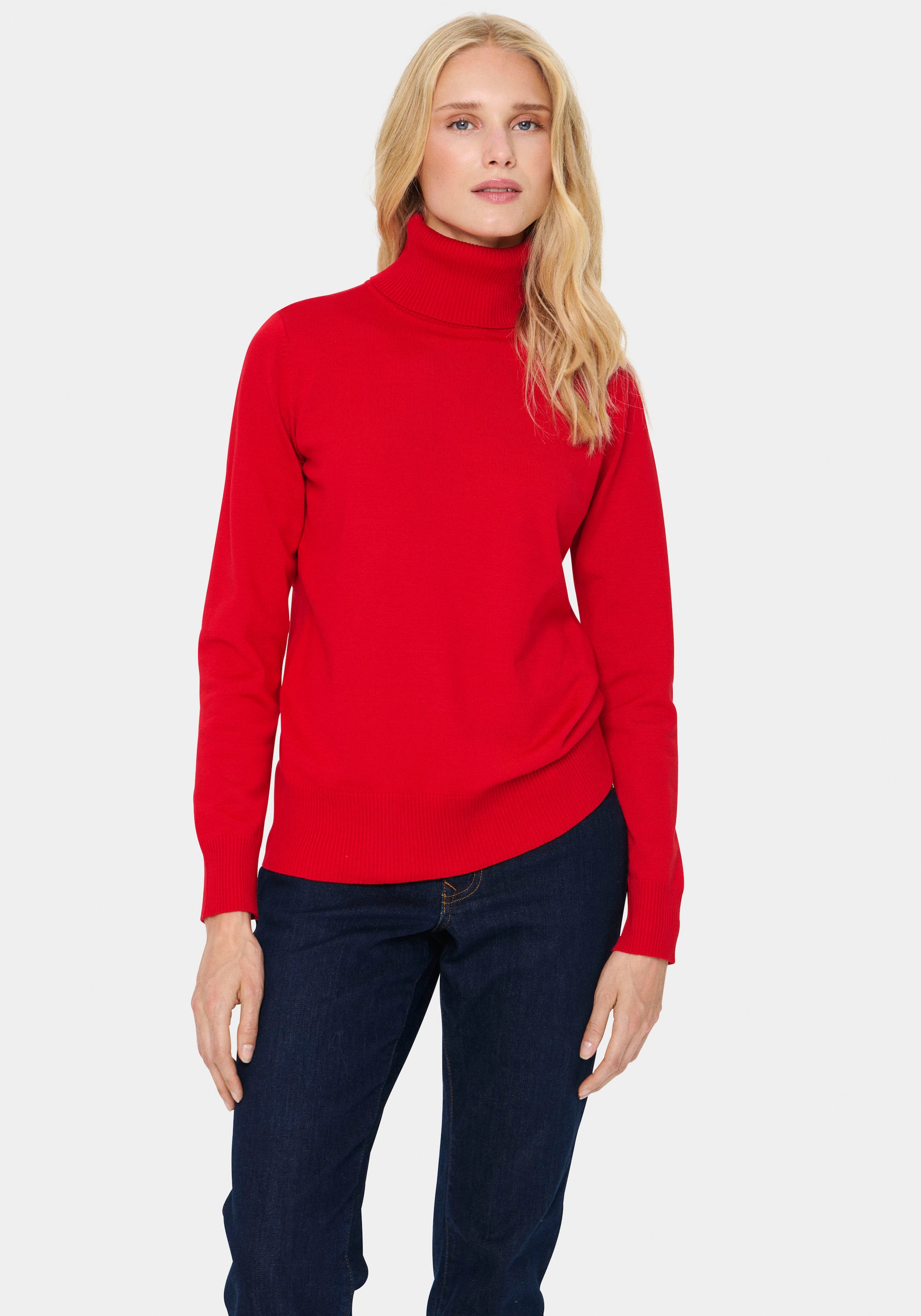 Saint Tropez Rollkragenpullover "J2046, MilaSZ Rollneck Pullover" günstig online kaufen