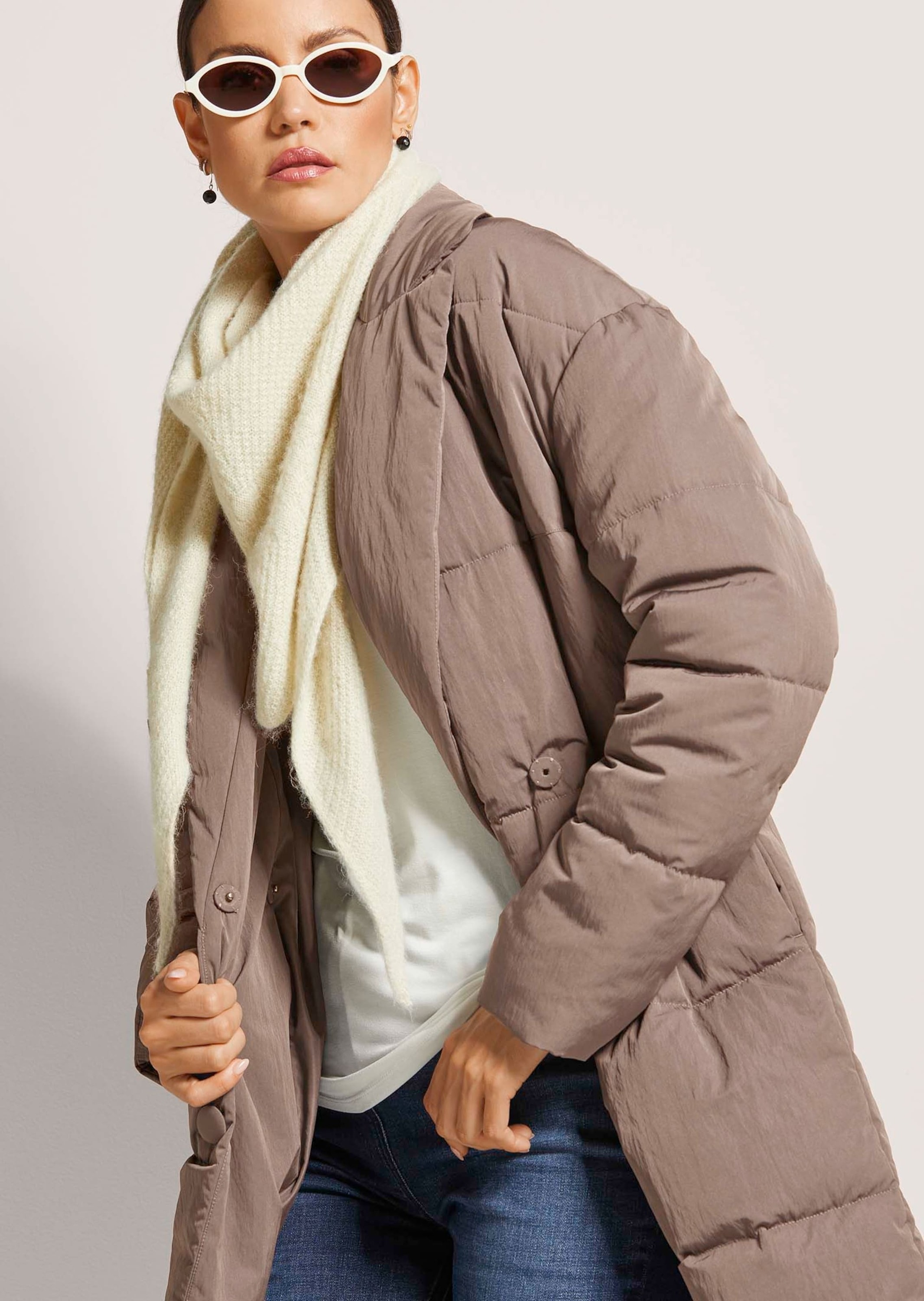 MADELEINE Kurzjacke »Parka Eleganter Wintermantel im Oversized-Look«