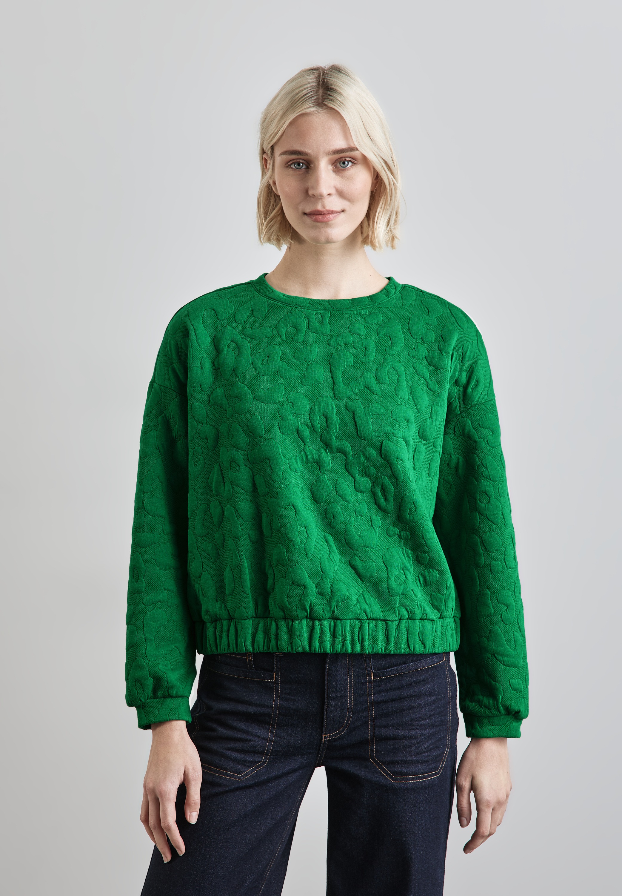 STREET ONE Sweatshirt, mit Rundhalsausschnitt günstig online kaufen