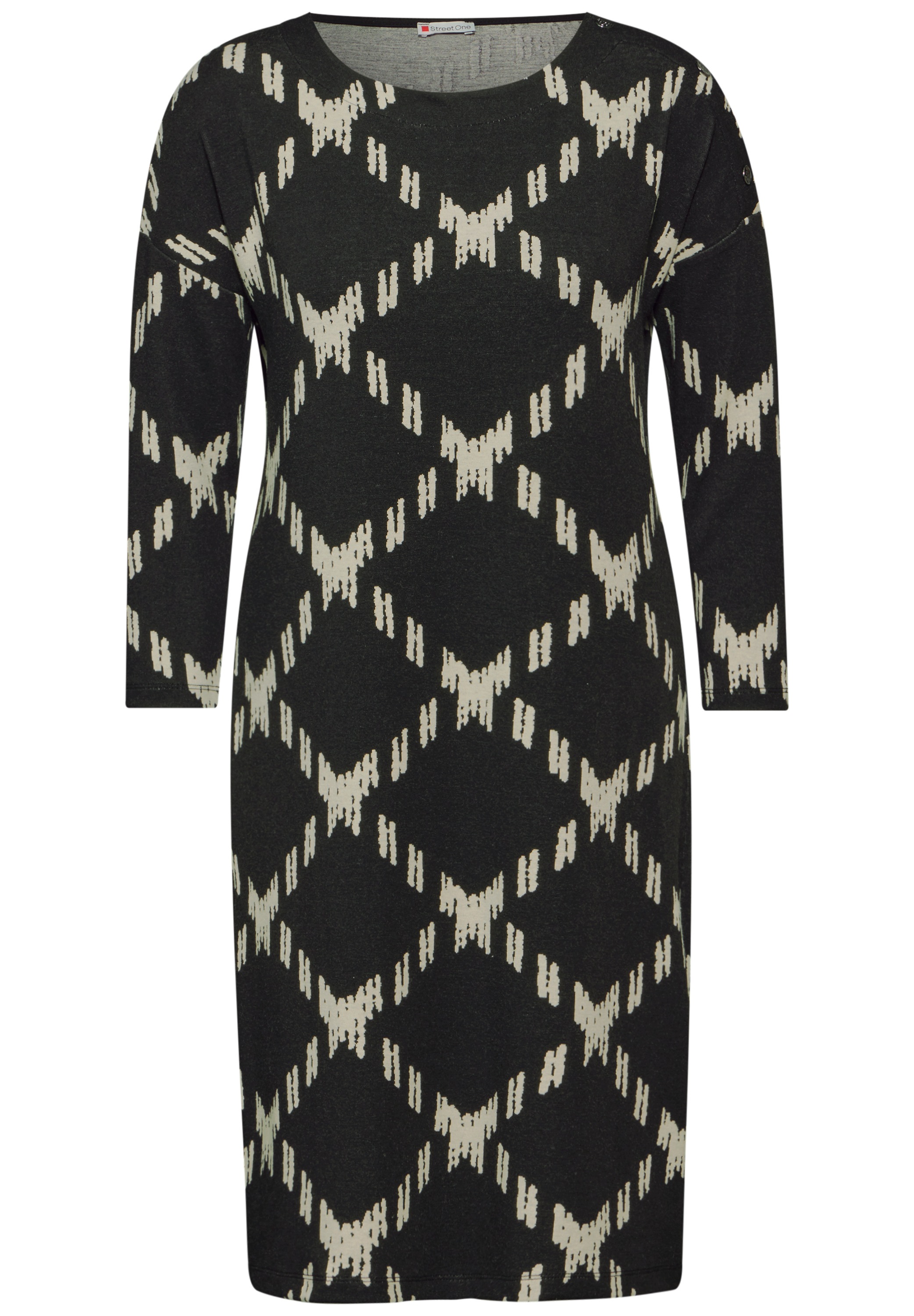 Thumbnail - STREET ONE Midikleid Ohne Taschen mit grafischem Muster