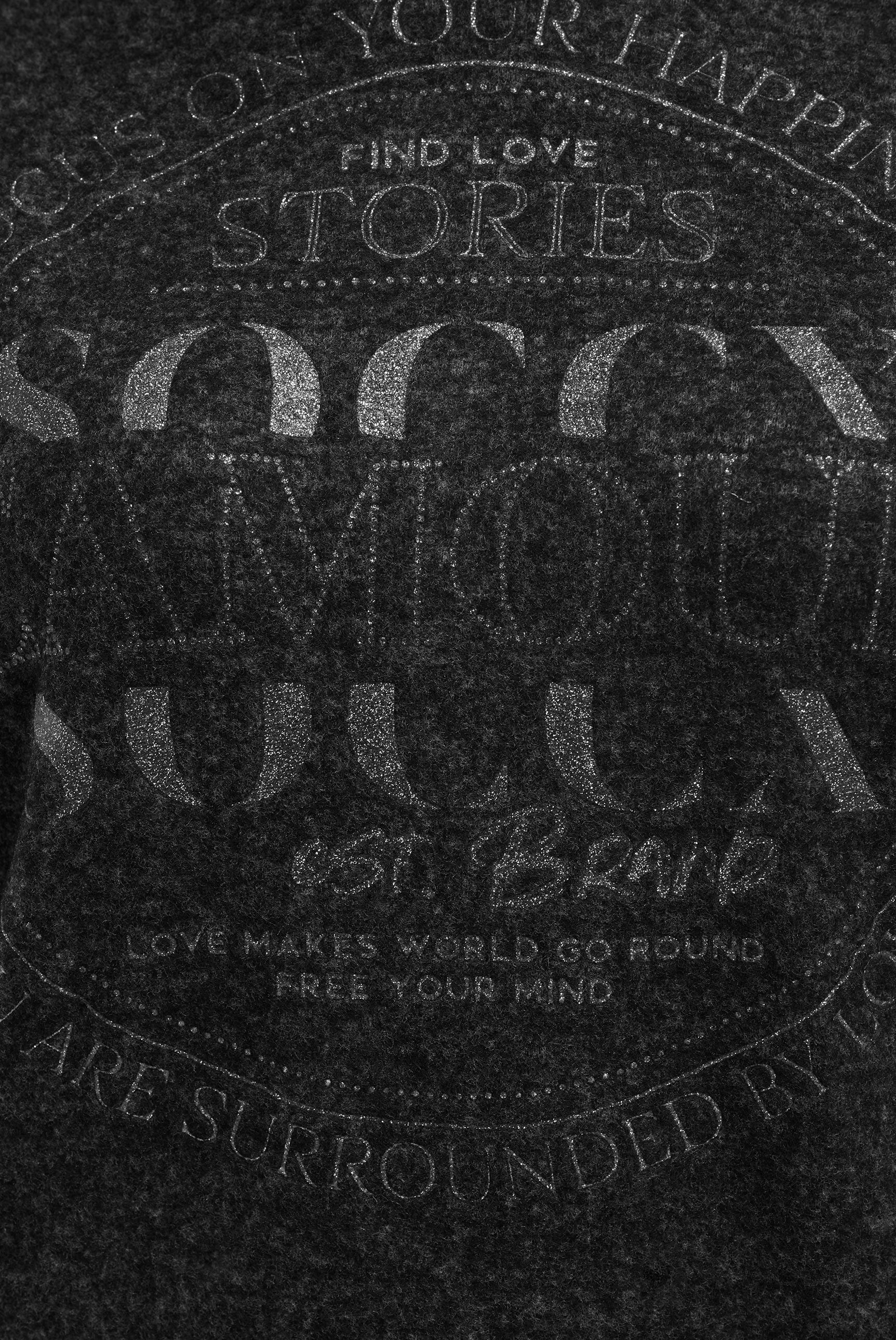 SOCCX Kapuzenpullover mit elastischem Saum