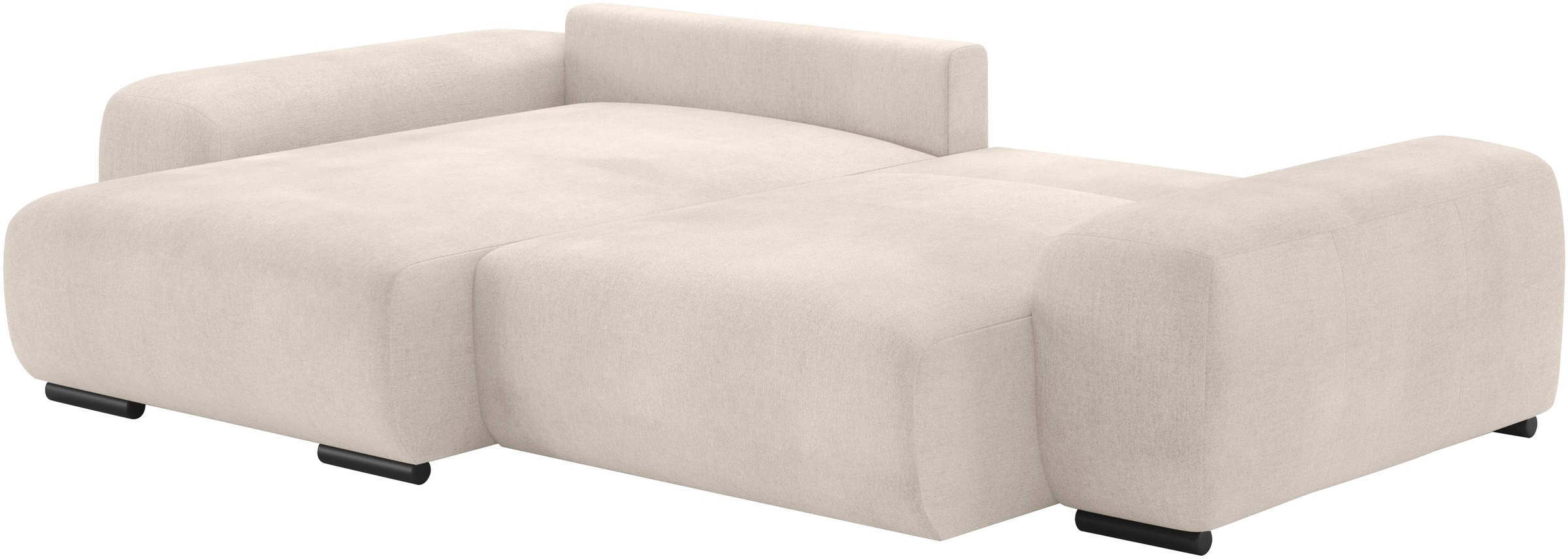 Mr. Couch Polsterecke »Sundance, L-Form«, Dauerschläfer mit Bett, Bettkasten, bis 140 kg belastbar