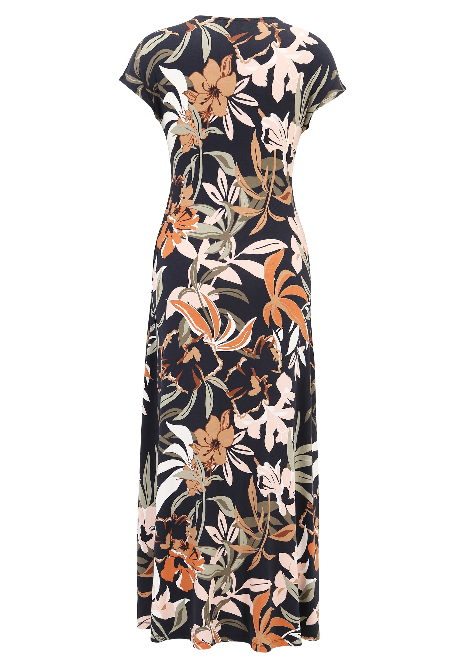 Betty Barclay Midikleid »Betty Barclay Midikleid mit Raffung«, Form