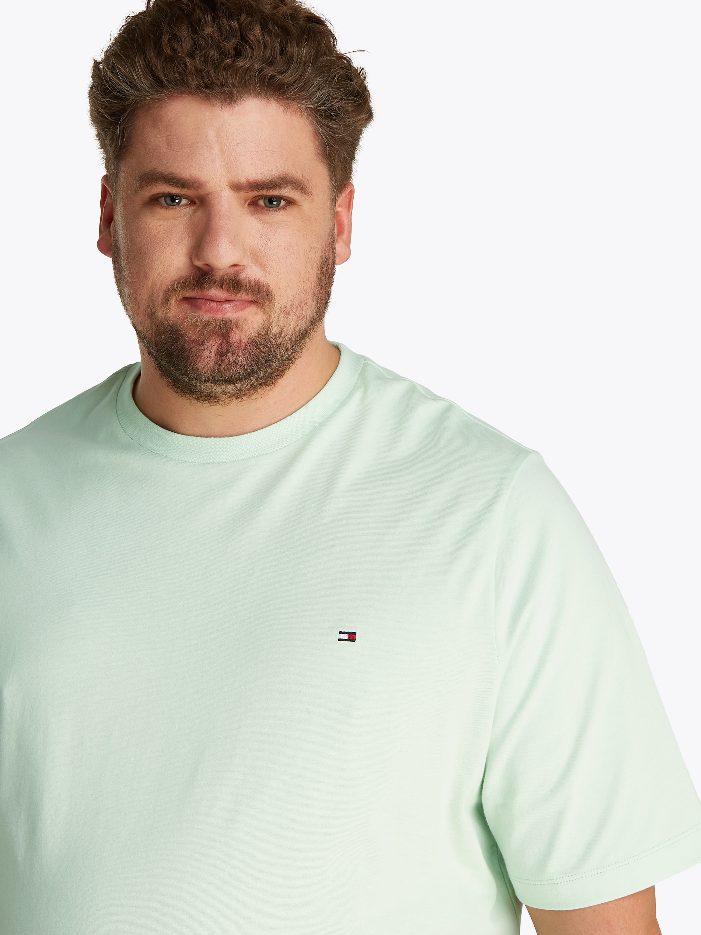 Tommy Hilfiger Big & Tall T-Shirt »BT-ESSENTIAL REG FIT SOLID TEE-B«, Große Größen