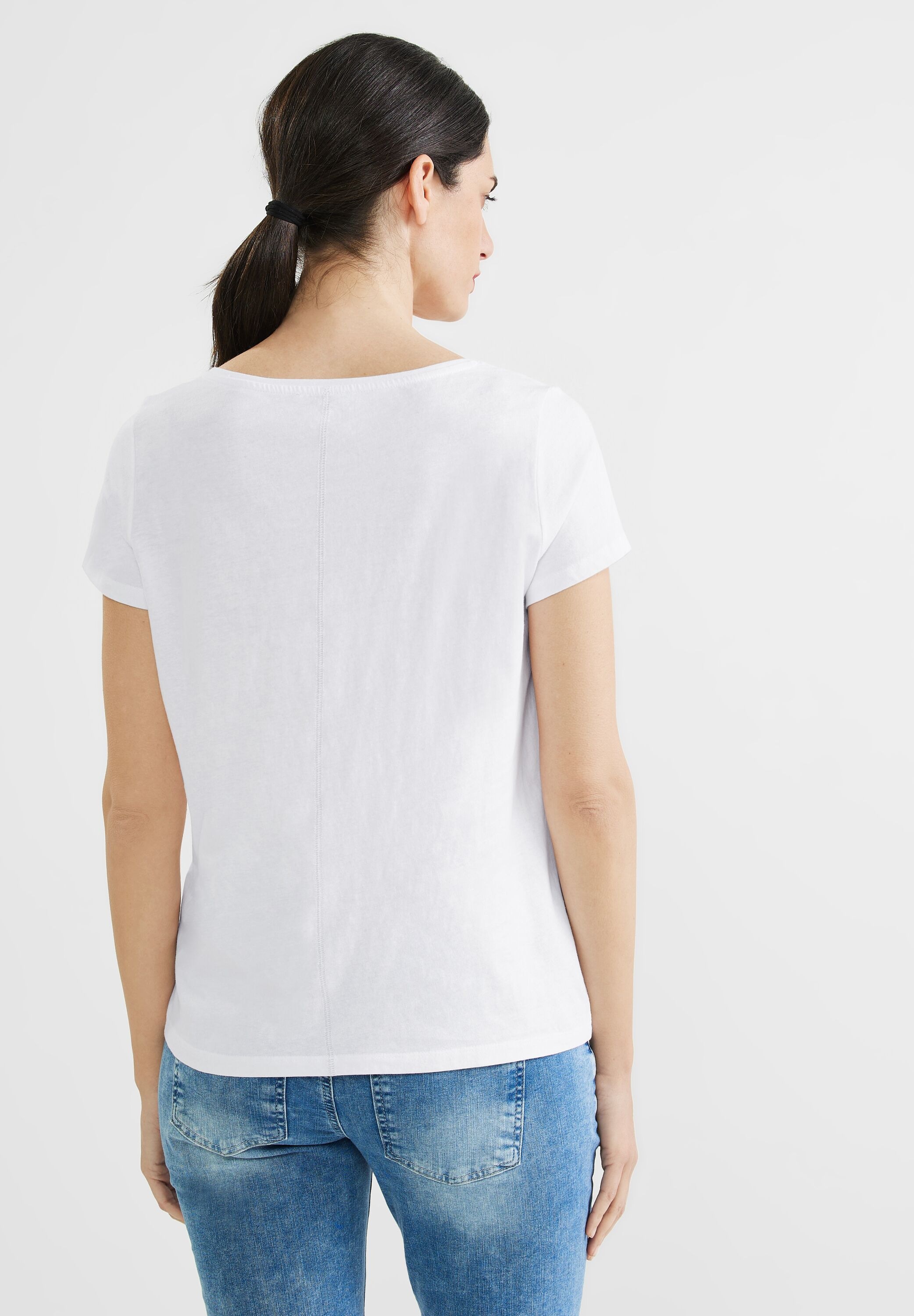 STREET ONE T-Shirt, in Unifarbe