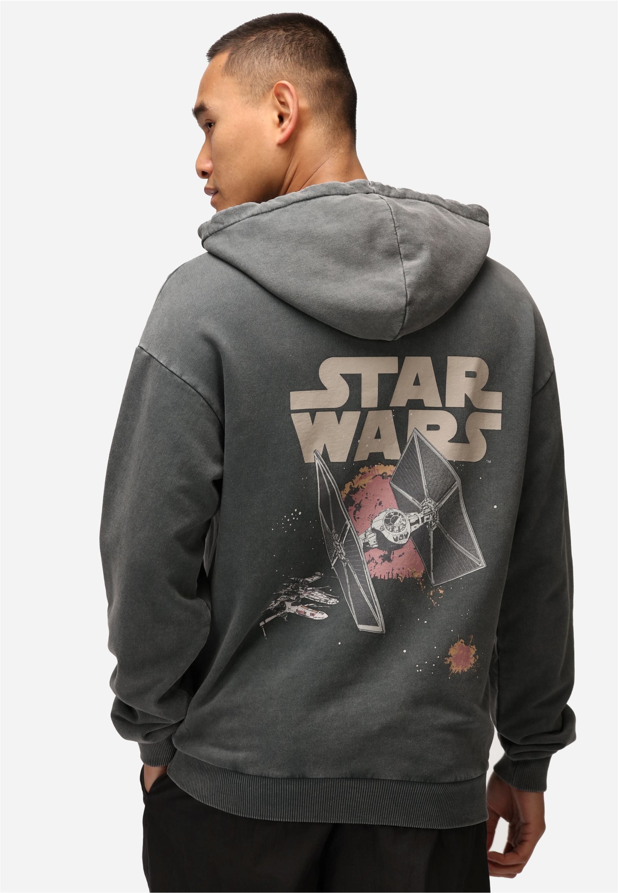 Recovered Kapuzensweatshirt »Star Wars Ship Battle«, (1 tlg.), mit coolem Star Wars-Print