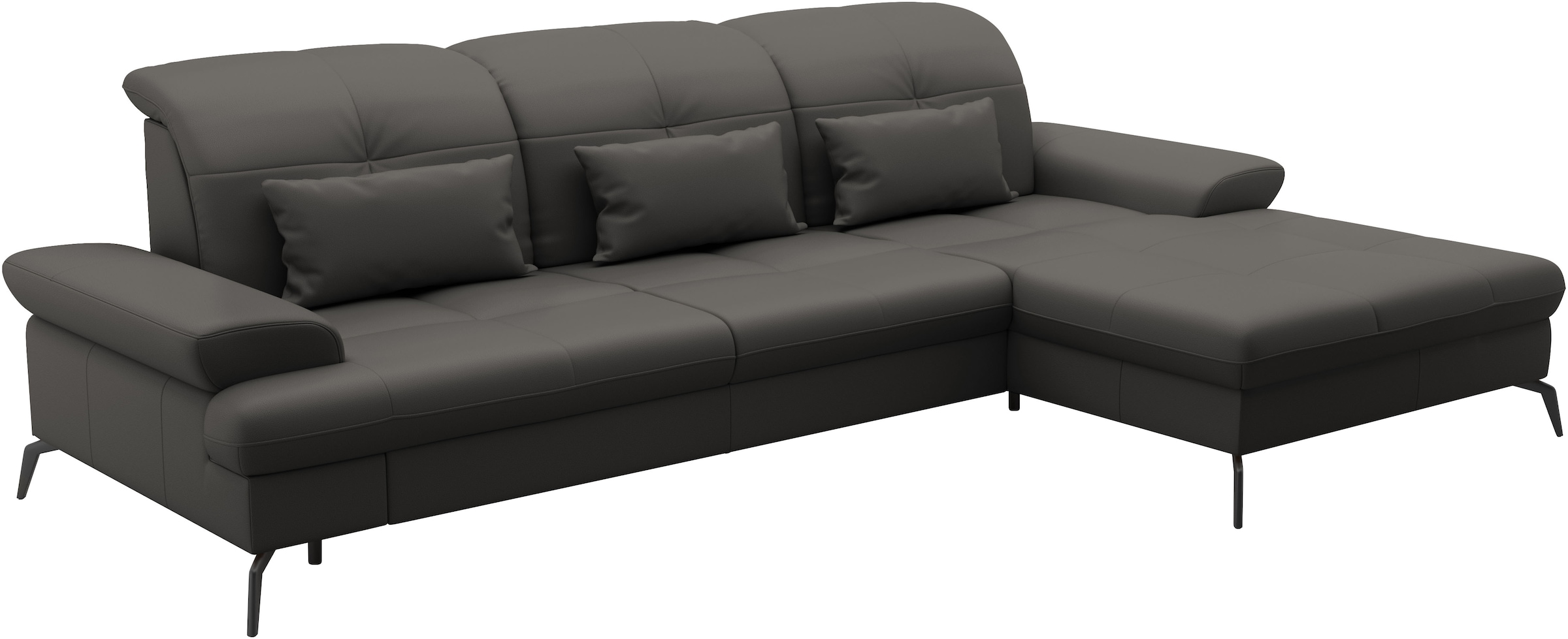 sit&more Ecksofa »Amica«, inkl Sitztiefenverstellung und Armteilverstellung