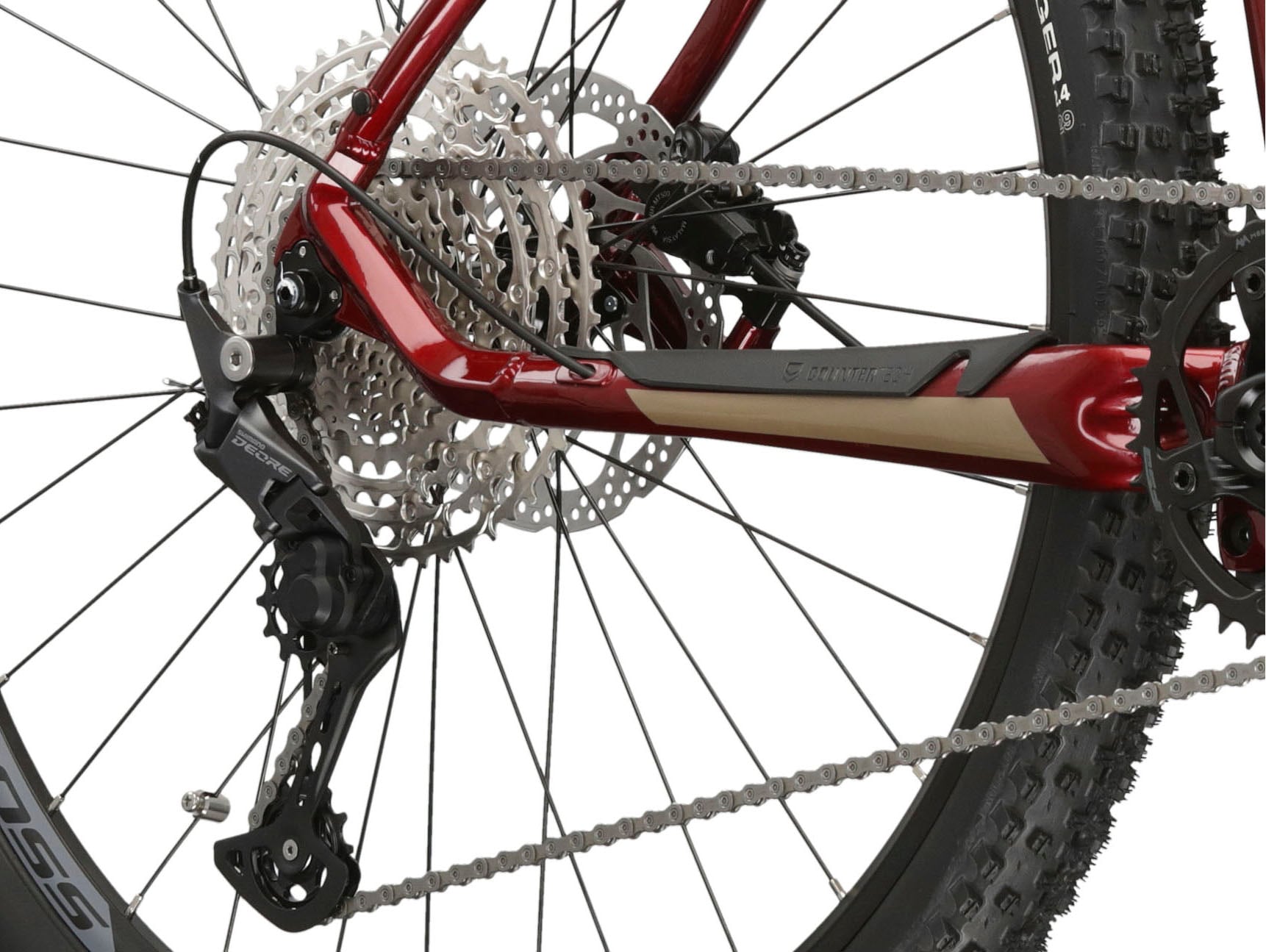 Kross E-Bike »E-MTB Level Boost 2.0 29 Zoll rot«, 11 Gang, Shimano, DEORE M5100, Mittelmotor 250 W