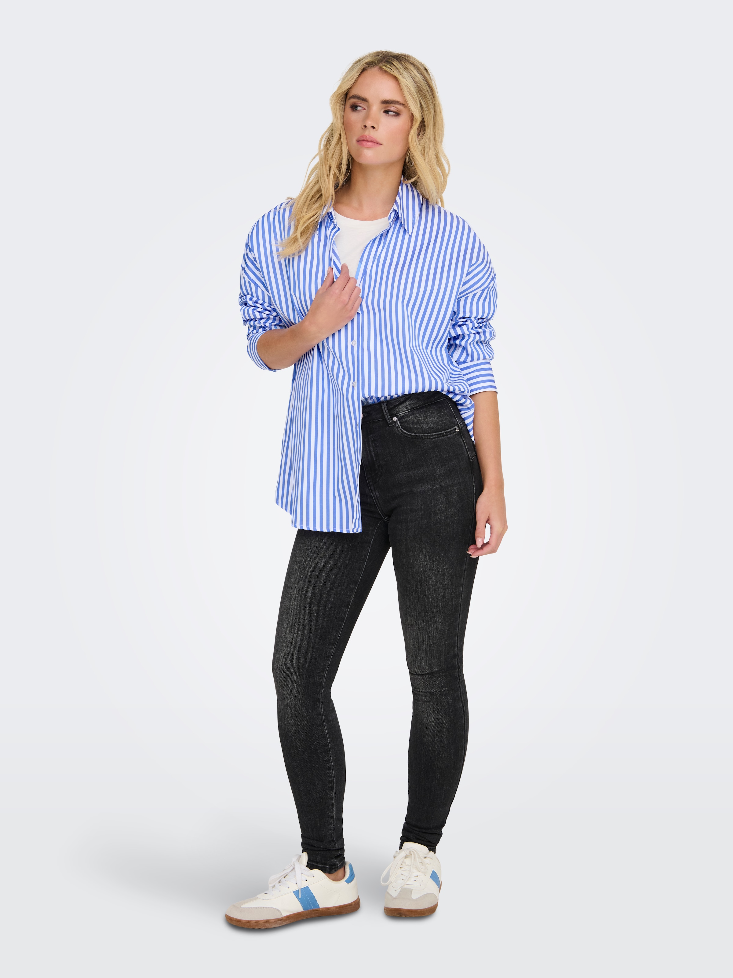 JDY Hemdbluse »JDYVESPER L/S LOOSE SHIRT WVN NOOS«