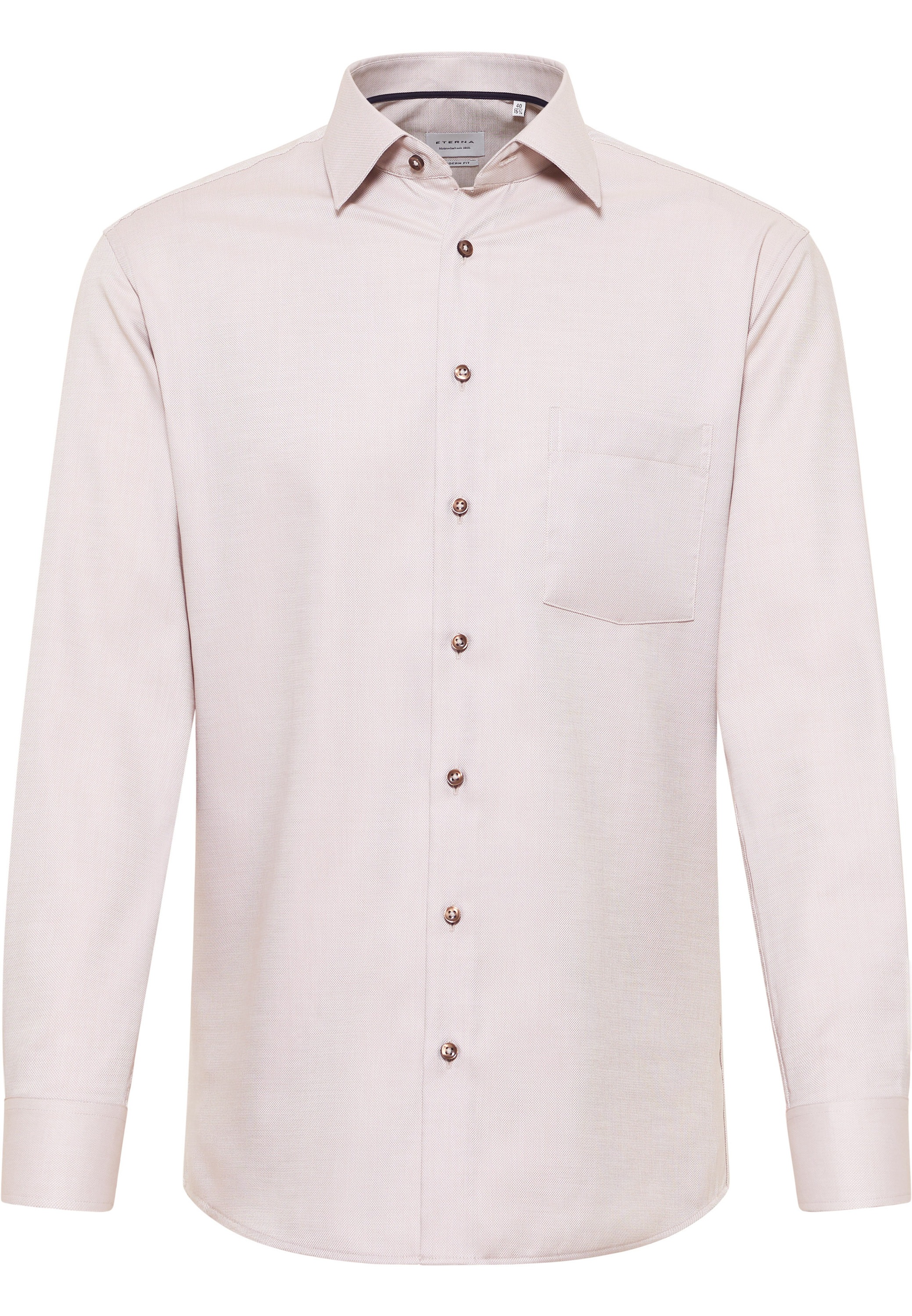 Eterna Langarmhemd »MODERN FIT«, NON IRON (bügelfrei)