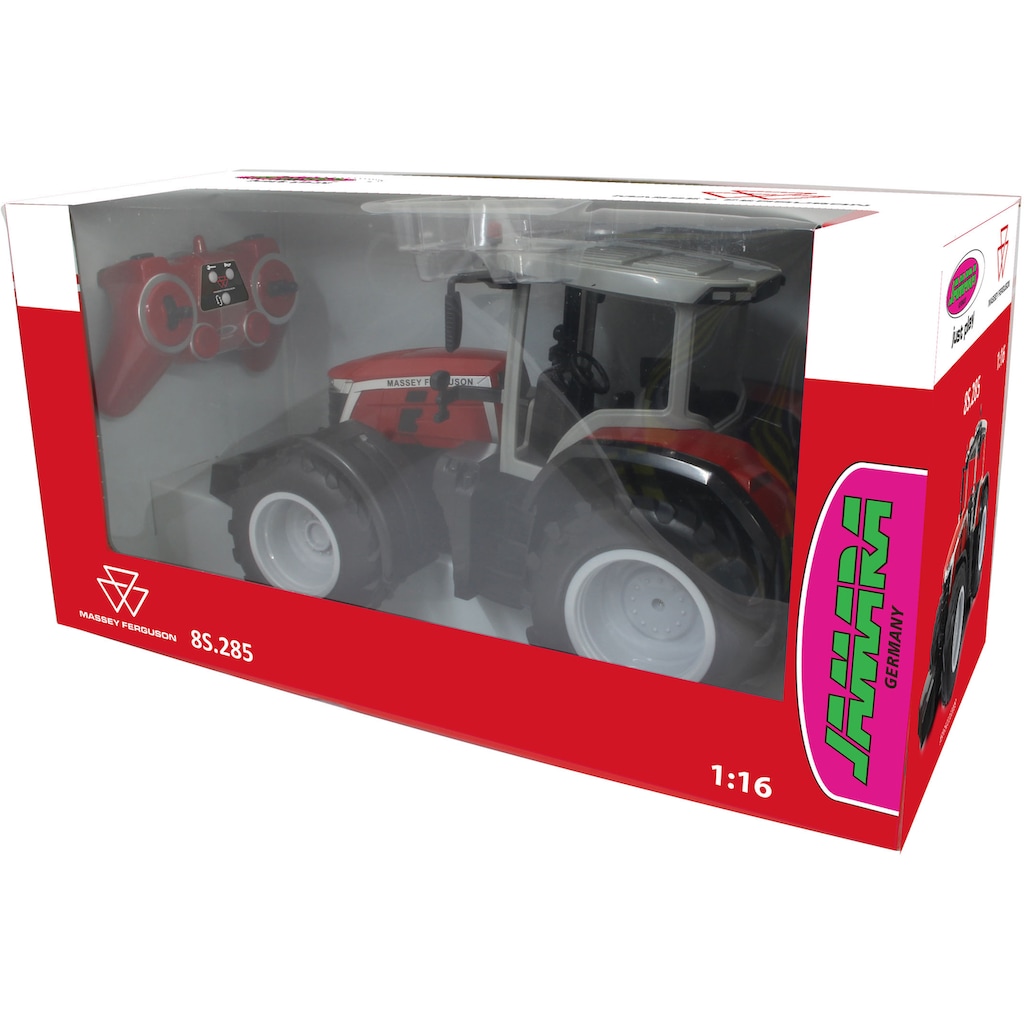 Jamara RC-Traktor »Massey Ferguson 8S.285, 1:16, 2,4Ghz«, mit Licht und Sound