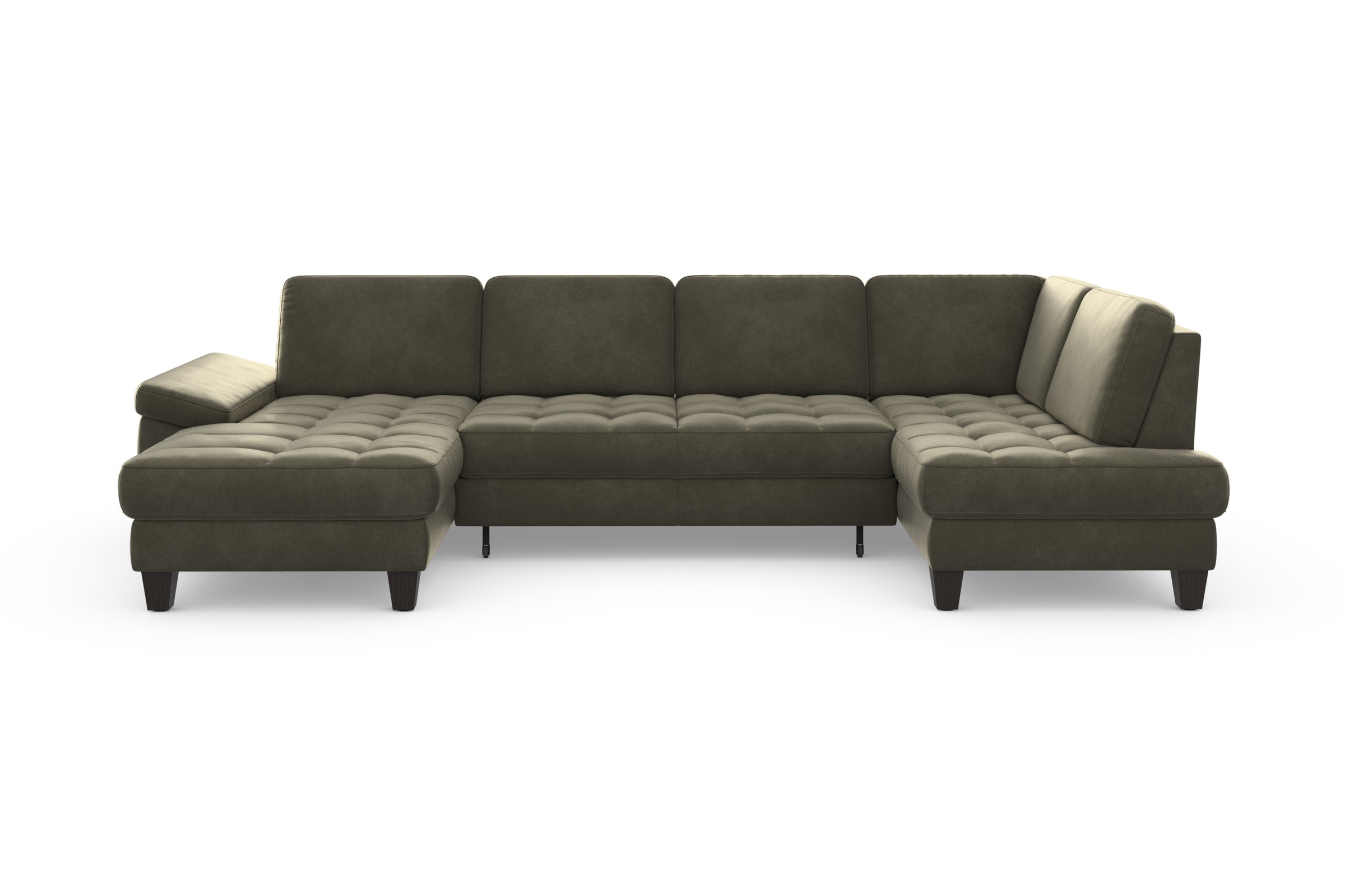 sit&more Wohnlandschaft »Westham U-Form«, wahlweise mit Bettfunktion, Bettkasten, Sitztiefenverstellung