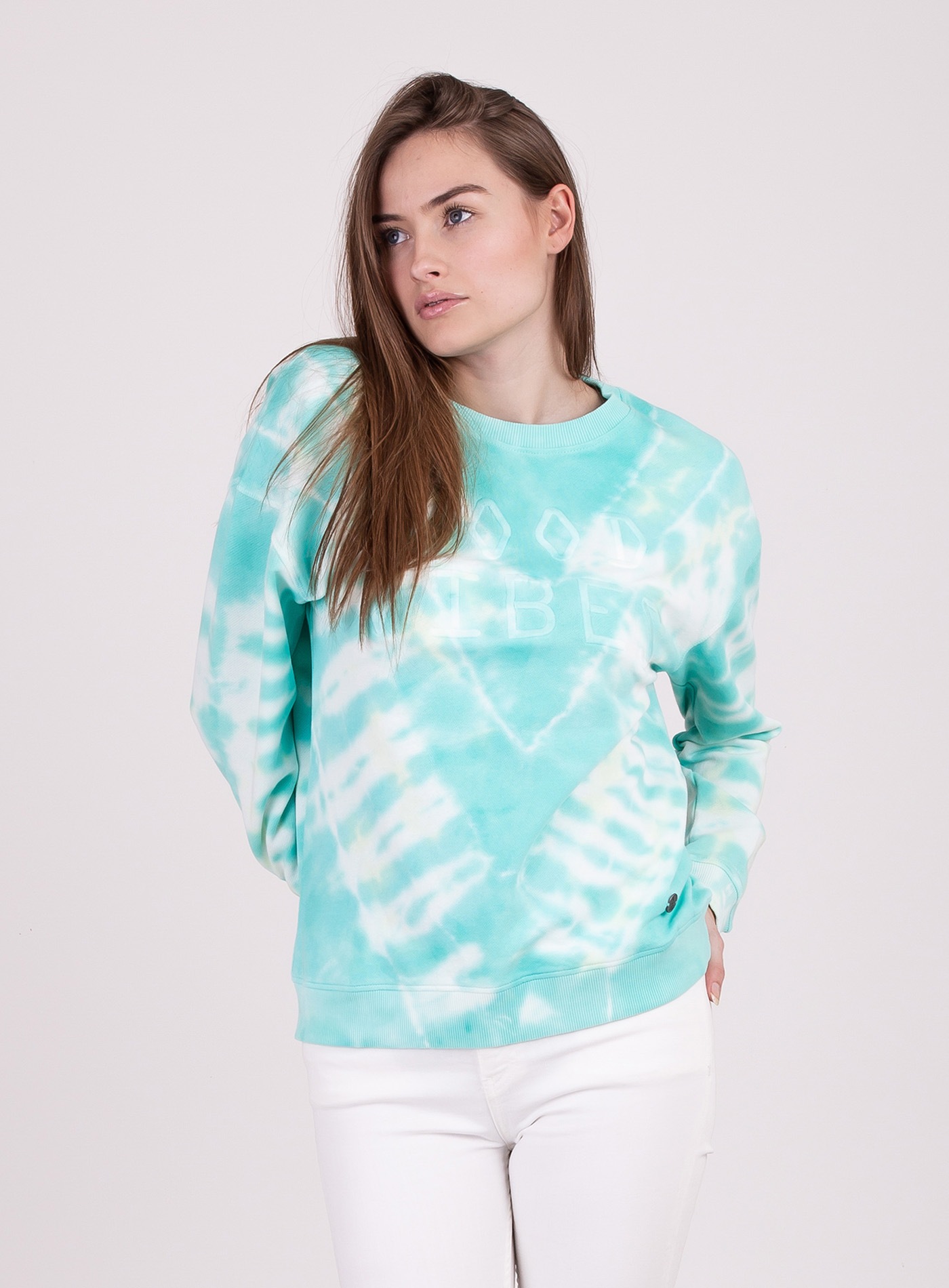 Key Largo Sweatshirt »WSW URBAN«, in trendigem Batik-Design