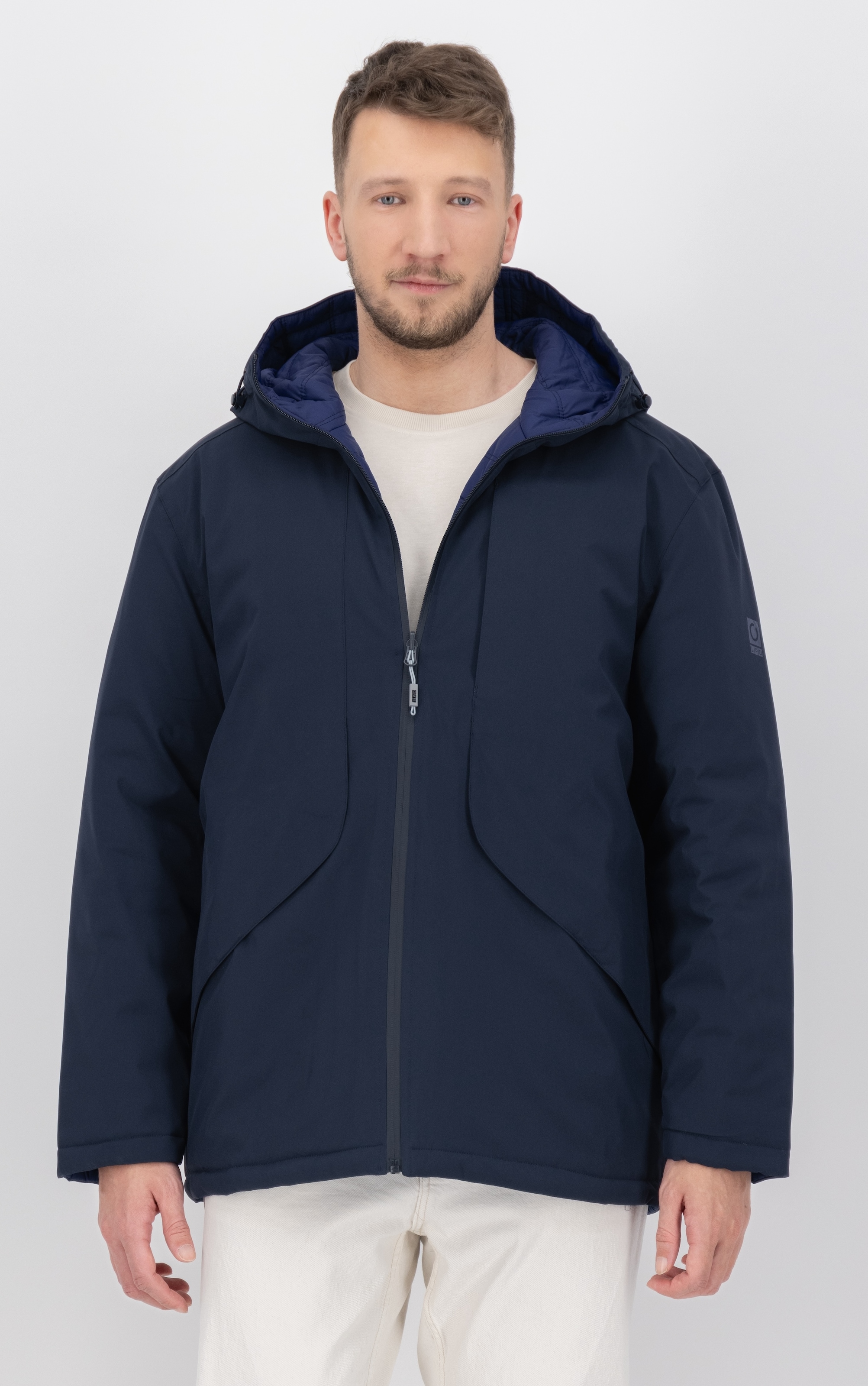 LPO Winterjacke "FENNO MN" mit Kapuze Jacke wendbar und Taschen mit Magnetverschluß