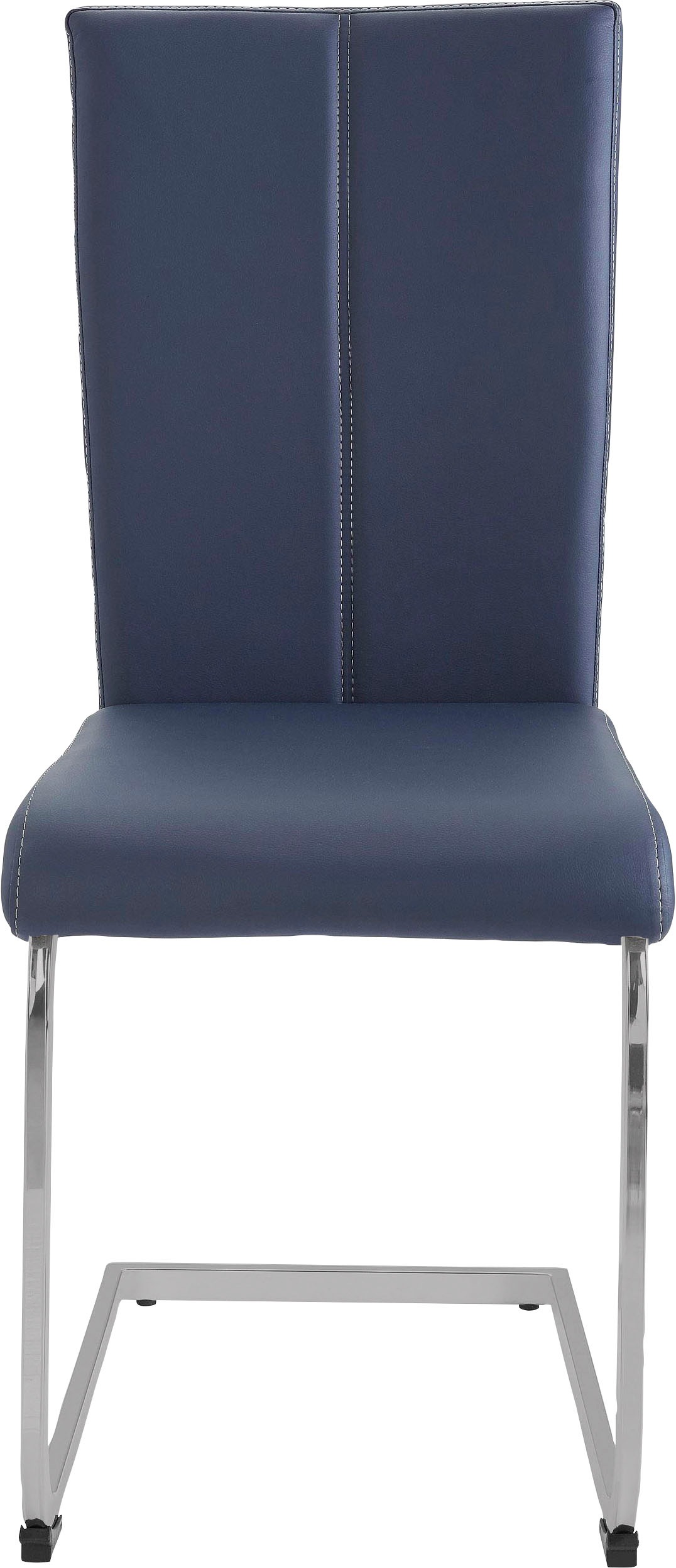 Home affaire Freischwinger »Nils« (Set) 2 Stk.Stuhl belastbar bis 120 Kg, Gestell Metall im Chrom-Look oder Schwarz