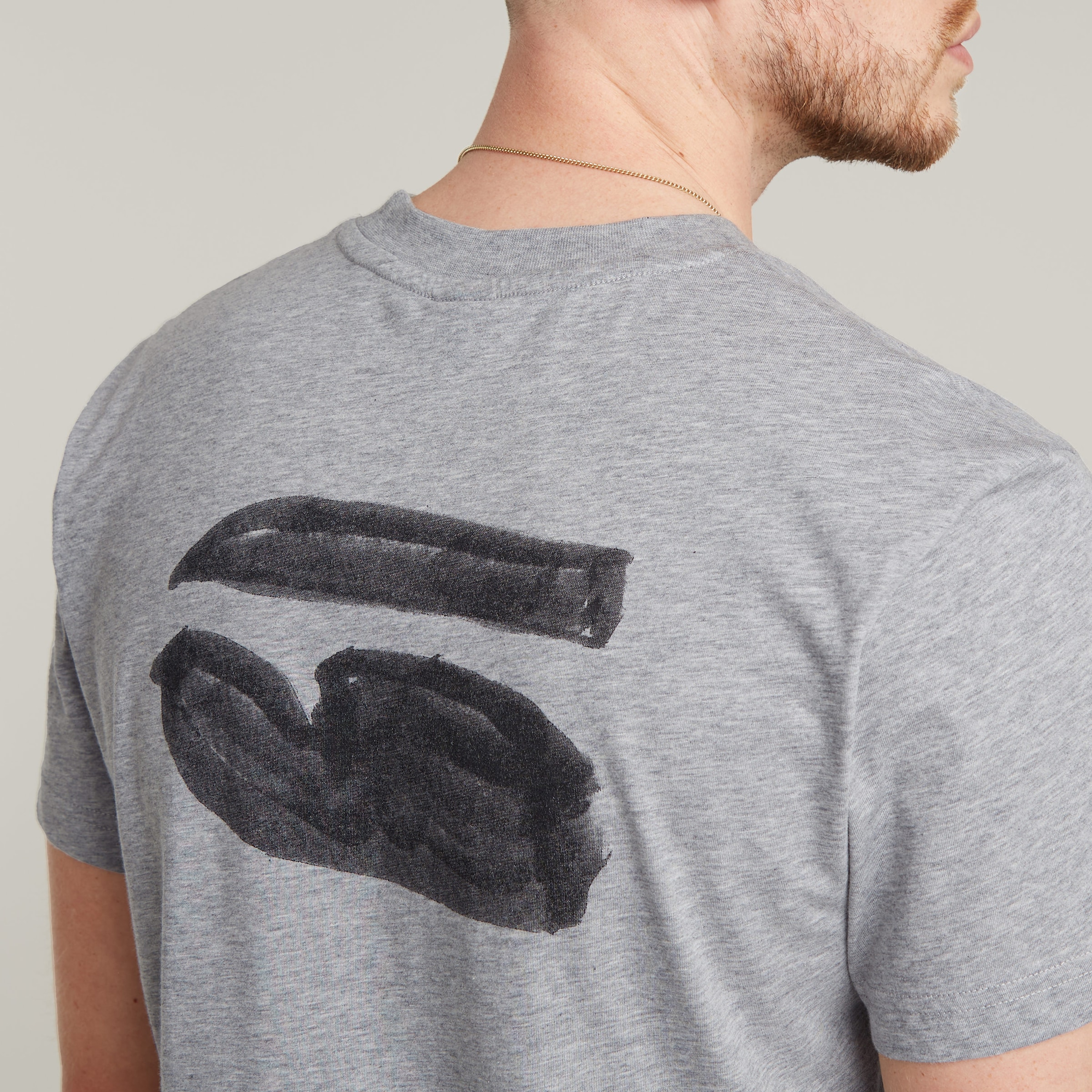 G-STAR T-Shirt »Burger Back Print«