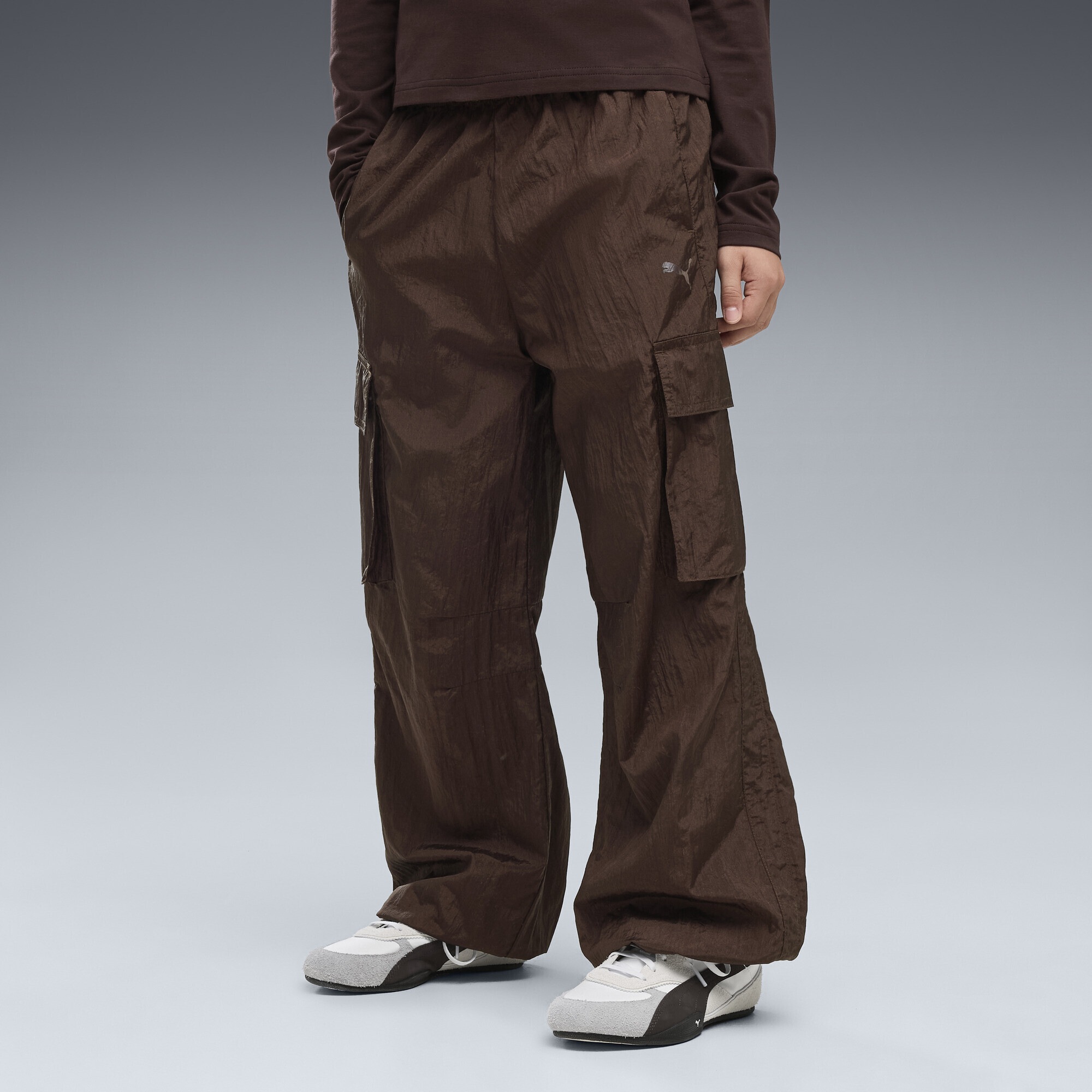 PUMA Sporthose »Midnight Shadow Relaxed Cargohose. Mädchen«