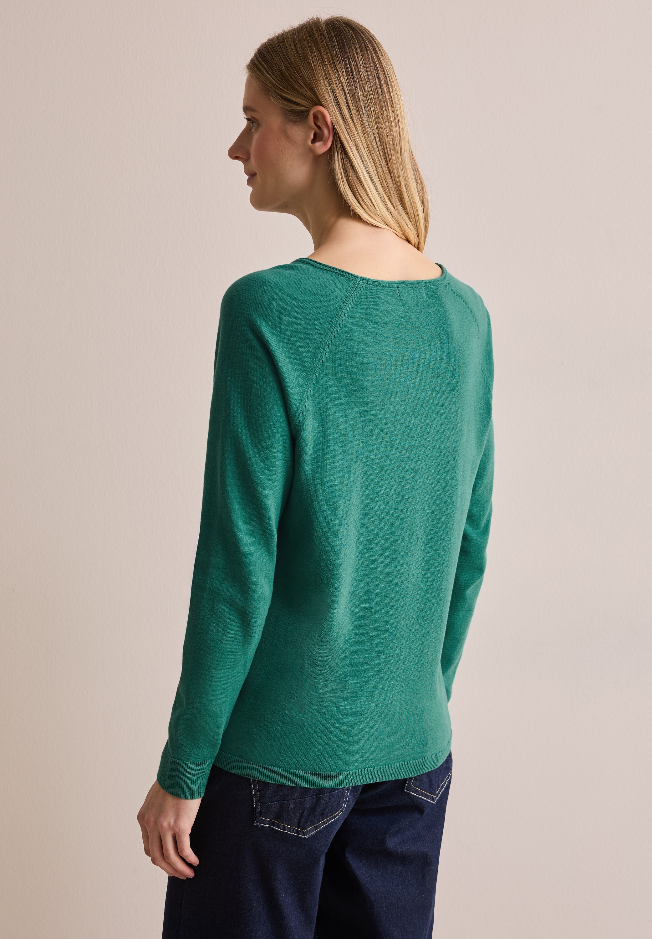 Cecil Strickpullover, aus reiner Baumwolle