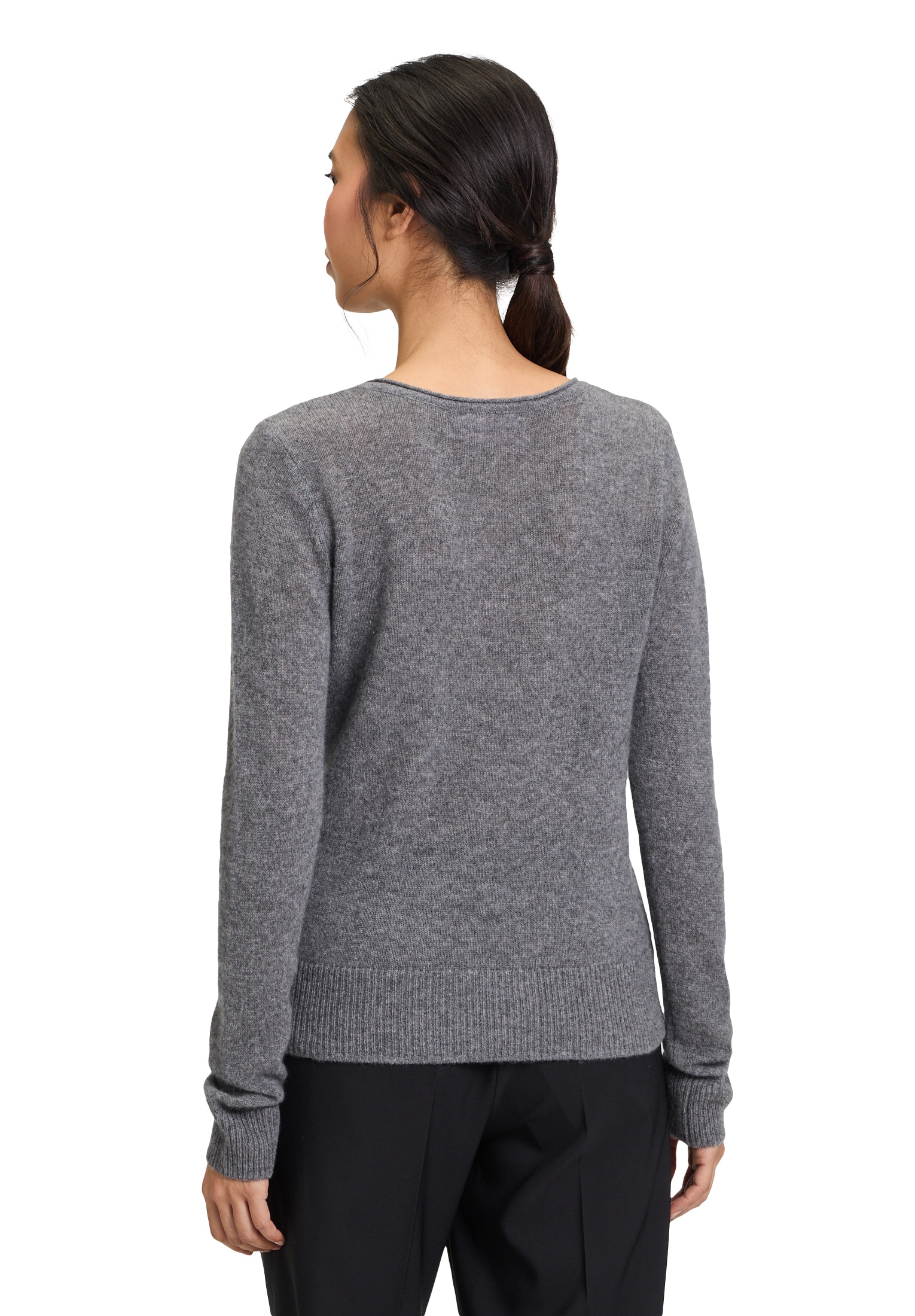 Betty Barclay Strickpullover »Betty Barclay Kaschmir-Pullover mit V-Ausschnitt«, Strick